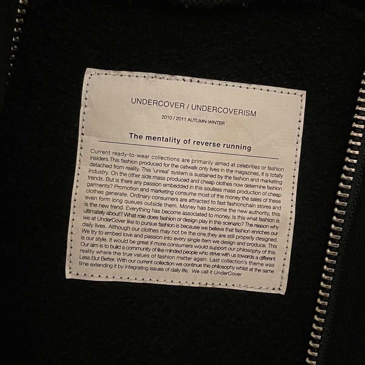 Undercover Undercover 10AW “Avakareta Life” Wool Hoodie Size US M / EU 48-50 / 2 - 5 Thumbnail