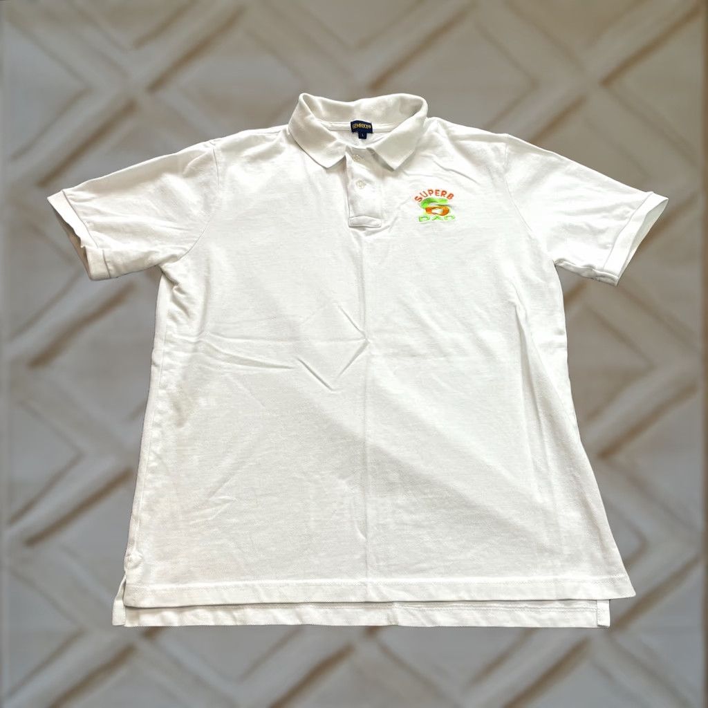 Vintage VINTAGE Gemrock Polo Shirt Mens Large White Collared Rugby Golf Preppy Dad Logo Size US L / EU 52-54 / 3 - 1 Thumbnail