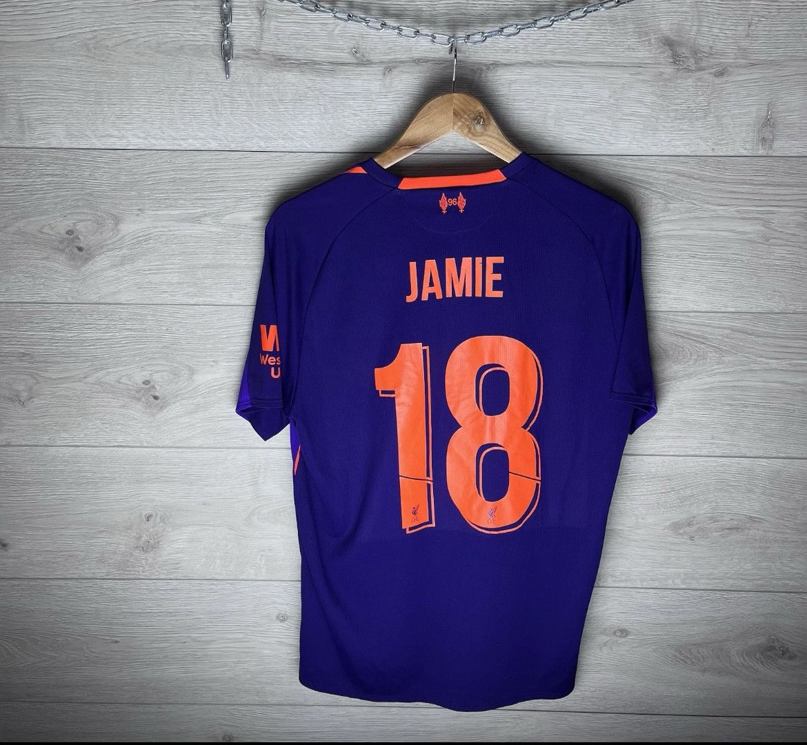 New Balance Soccer Jersey Liverpool new balance #18 Jamie 18/19 mens Size US M / EU 48-50 / 2 - 4 Thumbnail