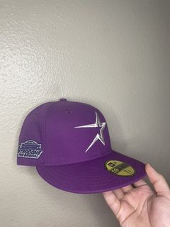 Exclusive 59FIFTY Houston Astros 45th Purple Black Gray Script