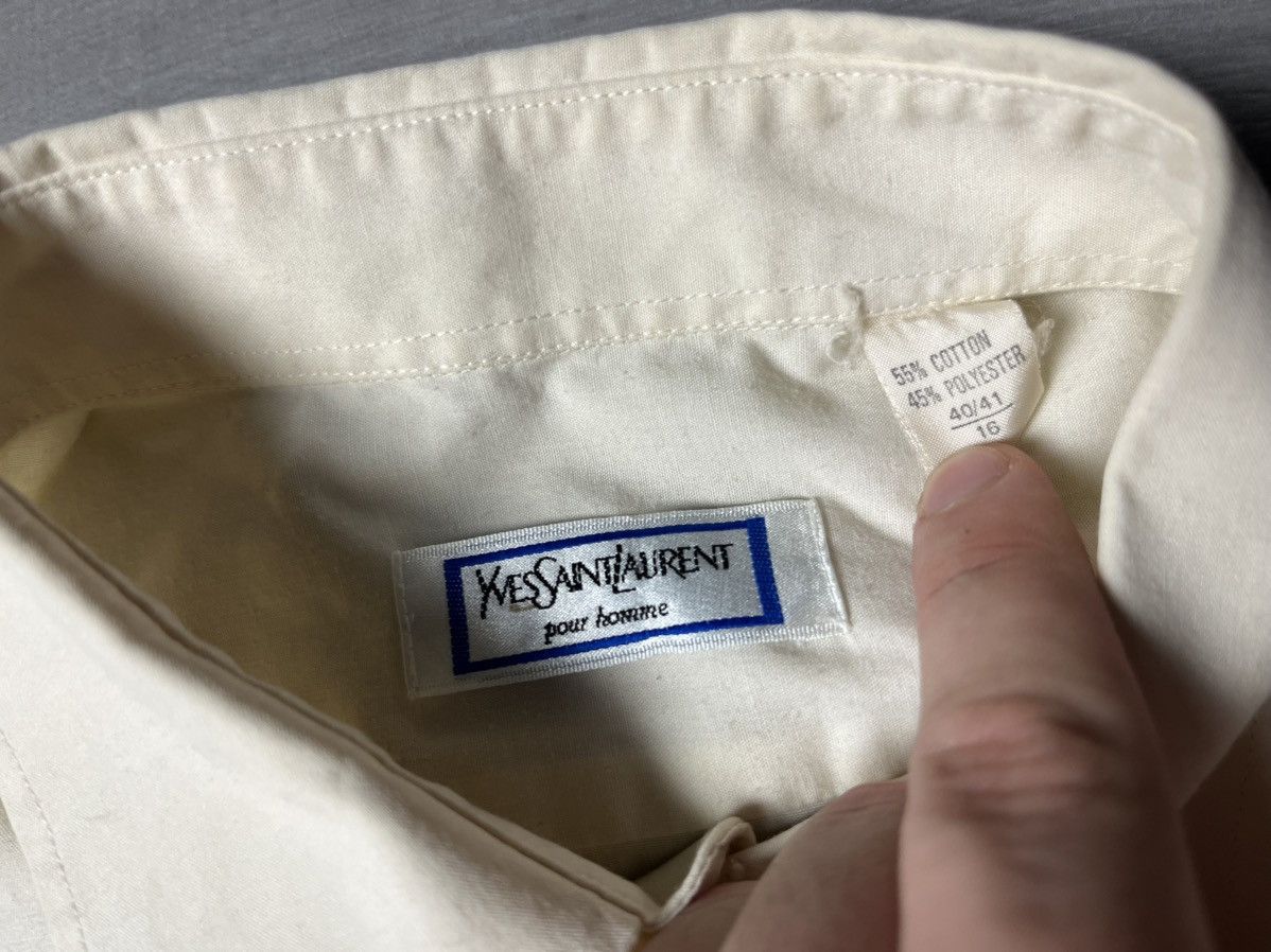 Yves Saint Laurent Vintage 80s Yves saint Laurent formal shirt size Large Size US L / EU 52-54 / 3 - 4 Thumbnail