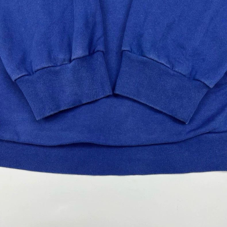 Balenciaga Balenciaga Blue embroidery inverted lettering hooded sweat Size US M / EU 48-50 / 2 - 6 Thumbnail