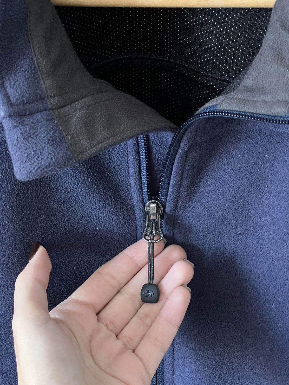 The North Face × Vintage The North Face vintage fleece windwall zip up jacket Size US L / EU 52-54 / 3 - 7 Thumbnail