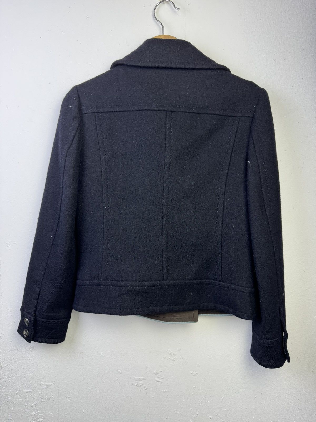 Burberry Burberry Blue Label navy double-breasted peacoat. Size L / US 10 / IT 46 - 7 Thumbnail