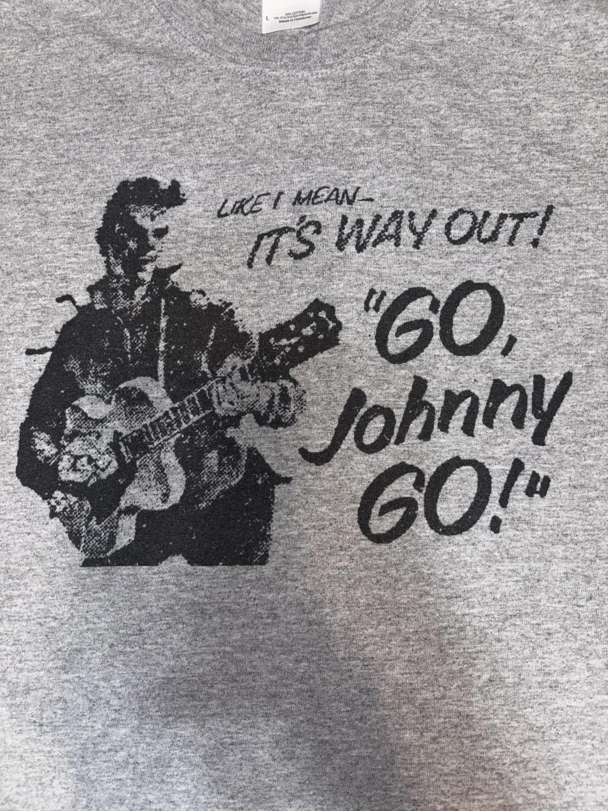 Gildan Vintage Gildan 'Go Johnny Go!' Graphic T-Shirt Size US L / EU 52-54 / 3 - 2 Thumbnail