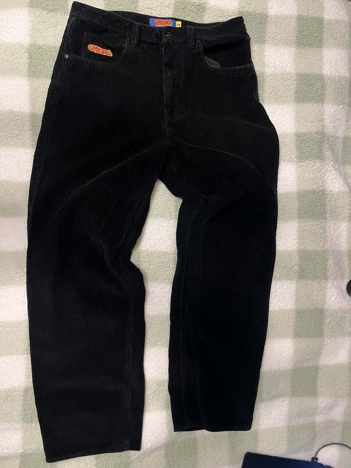 Empyre empyer black corduroy jeans Size US 32 / EU 48 - 1 Thumbnail