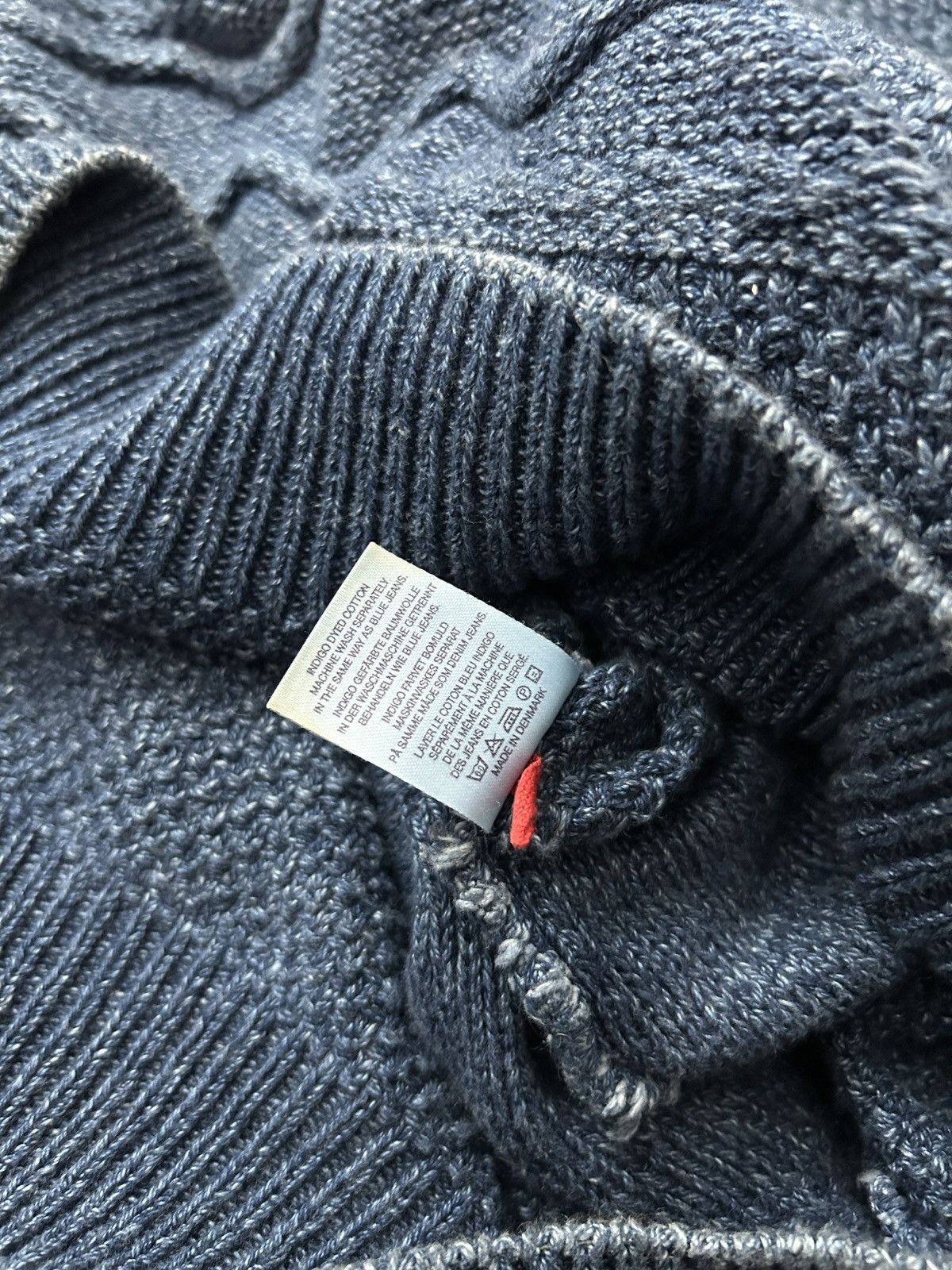 Vintage Vintage Blue Willies knit blue sweaters mens denmark Size US M / EU 48-50 / 2 - 5 Thumbnail