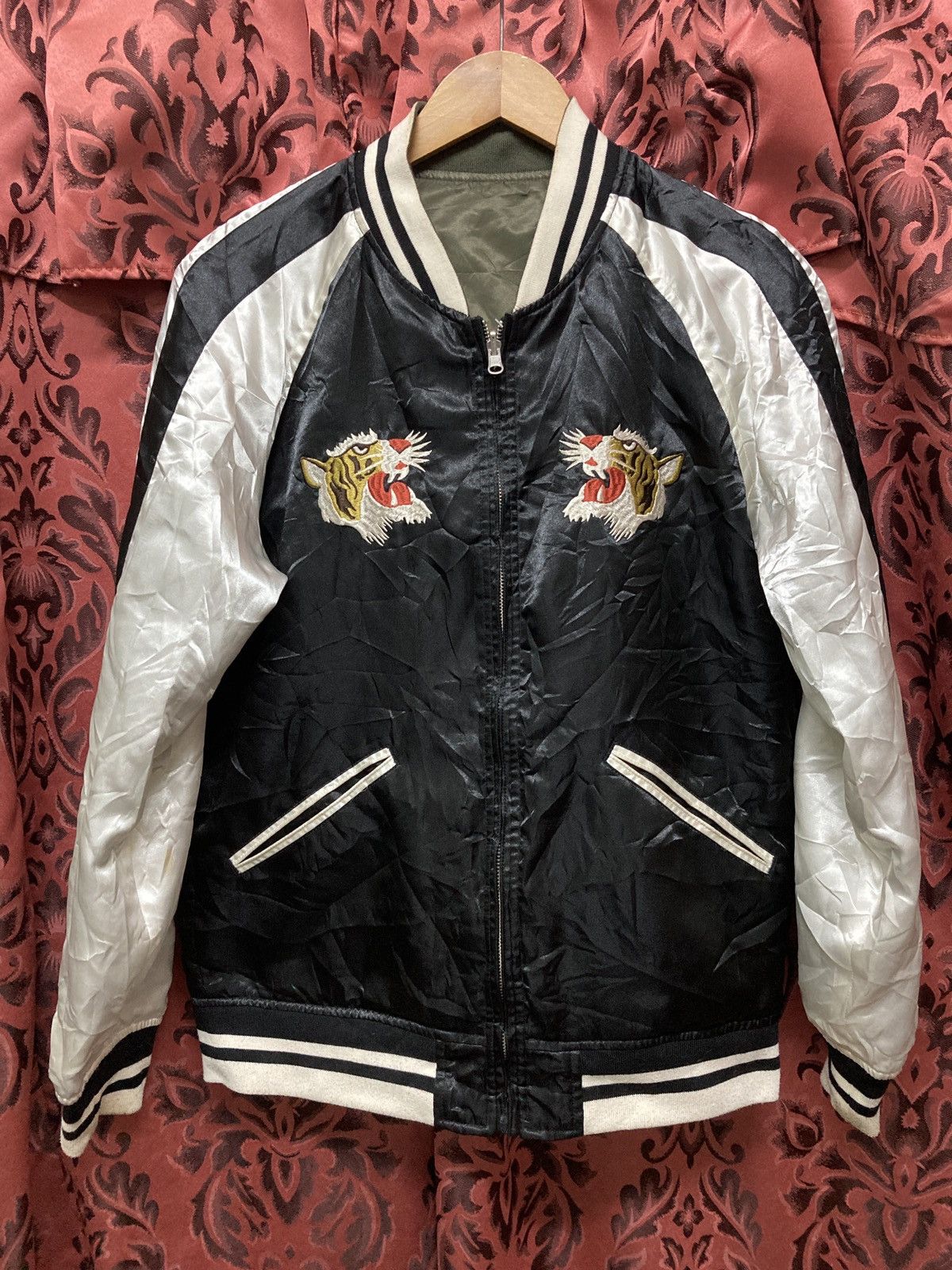 Japanese Brand Souviner jacket sukajan reversible jacket Size US L / EU 52-54 / 3 - 2 Thumbnail