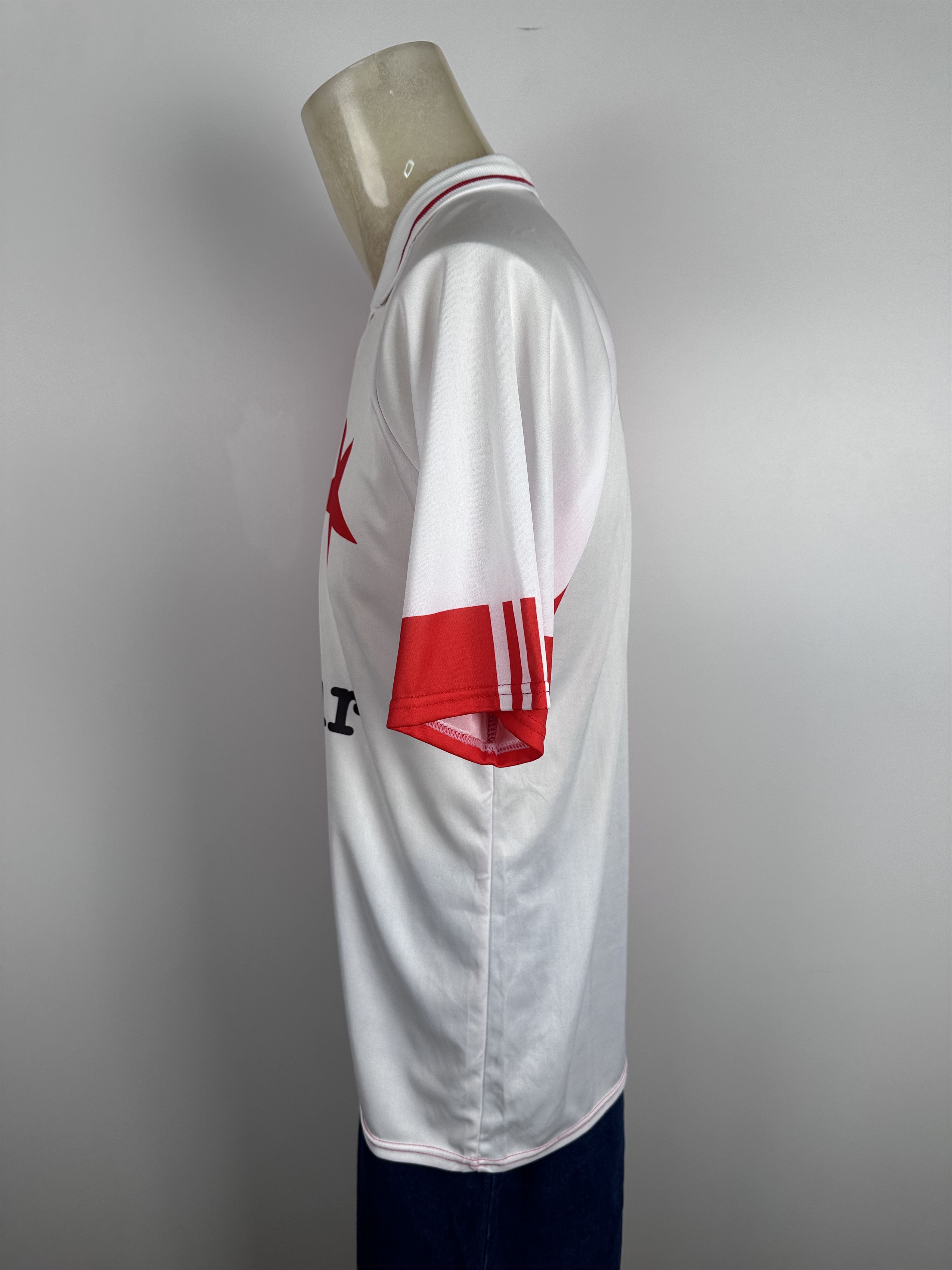 Vintage SLAVIA PRAHA 2000 Football Shirt Soccer Jersey Retro Replika Size US L / EU 52-54 / 3 - 5 Thumbnail
