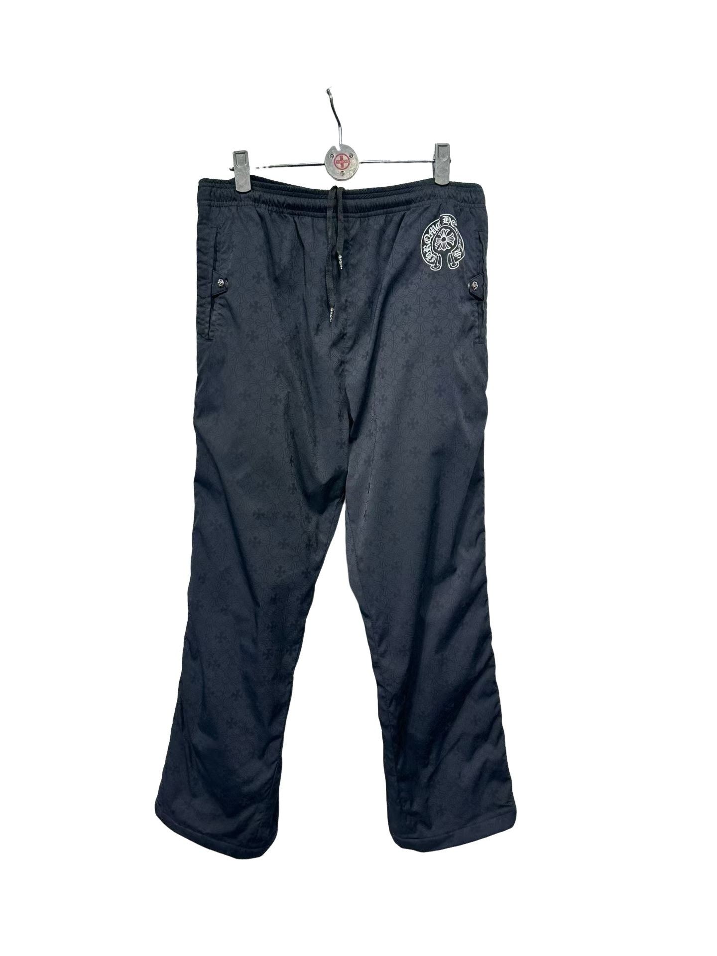 Chrome Hearts Chrome Hearts Horseshoe Monogram Snap Sweatpants L Size US 34 / EU 50 - 1 Thumbnail