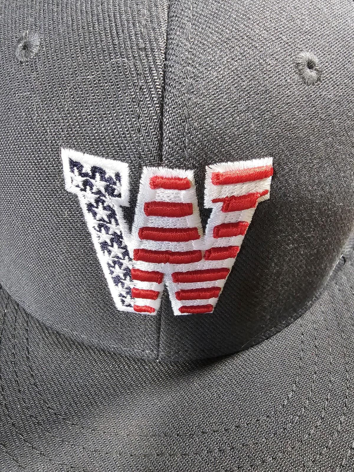 Nike Nike True Dri-Fit Hat Stars & Stripes W Gray Fitted Size ONE SIZE - 3 Thumbnail