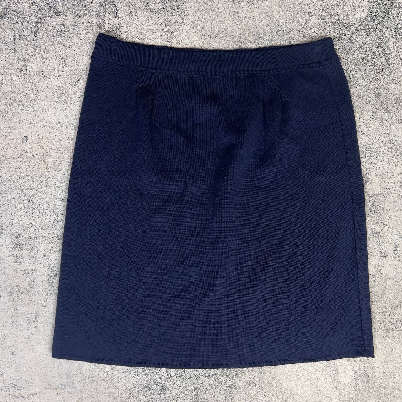 Escada Escada Skirt Women's Size 44 Wool Blue ` Size 30" / US 8 / IT 44 - 2 Thumbnail