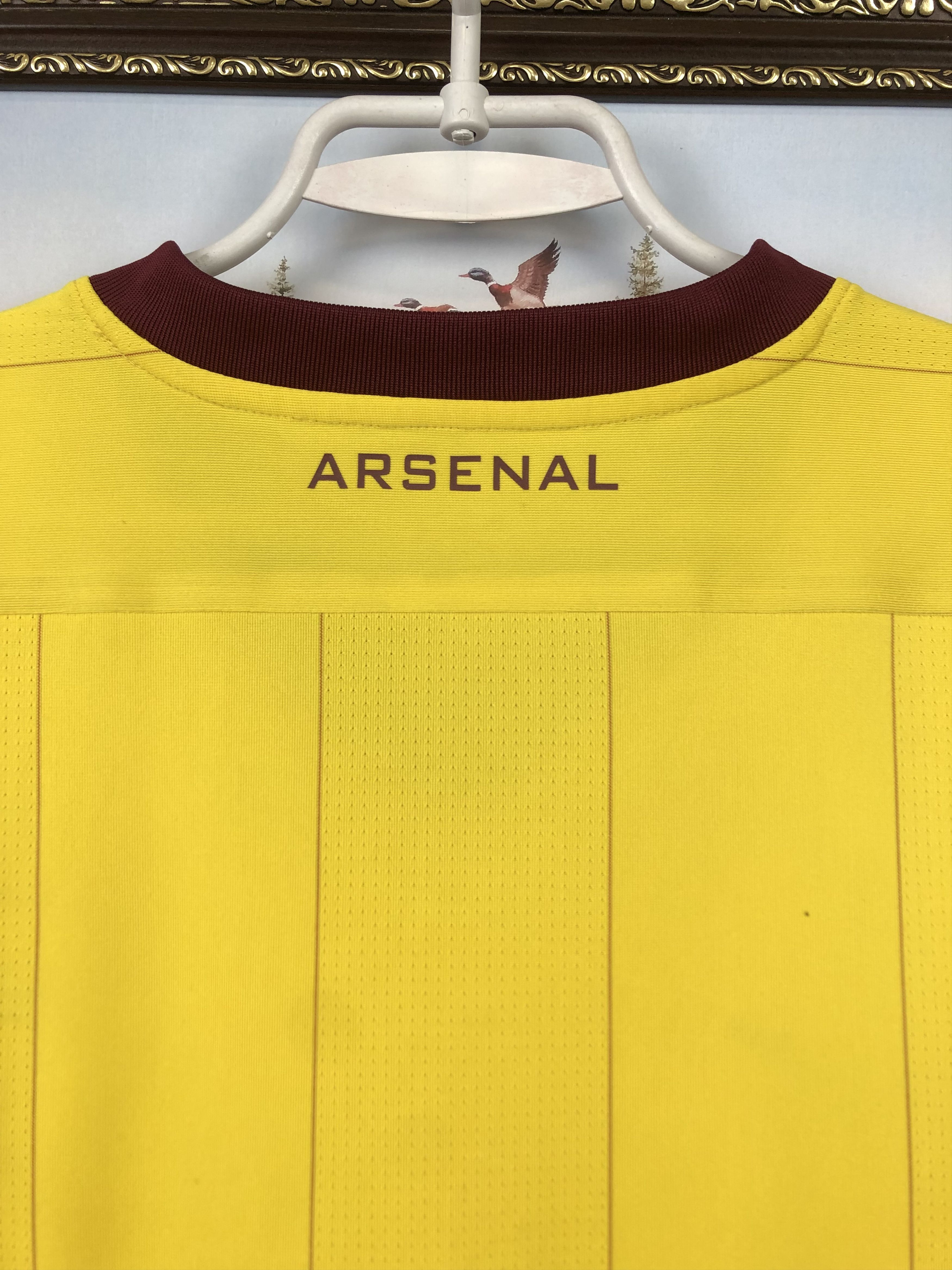 Vintage Arsenal football shirt Soccer Player Issue Jersey Rare Tee Size US XXL / EU 58 / 5 - 14 Thumbnail