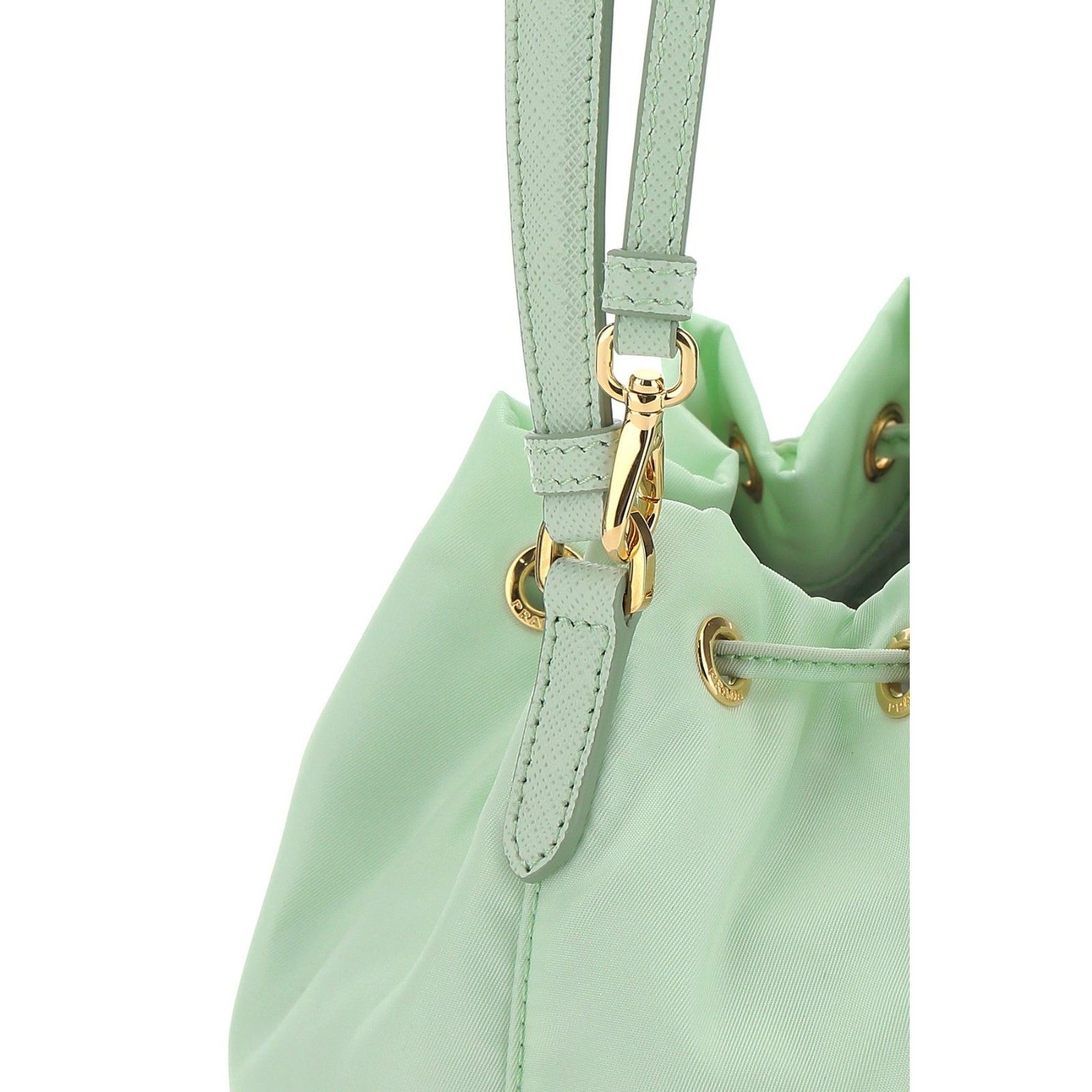Prada PRADA Green Re-Nylon Bucket Bag New & Authentic Size ONE SIZE - 4 Thumbnail