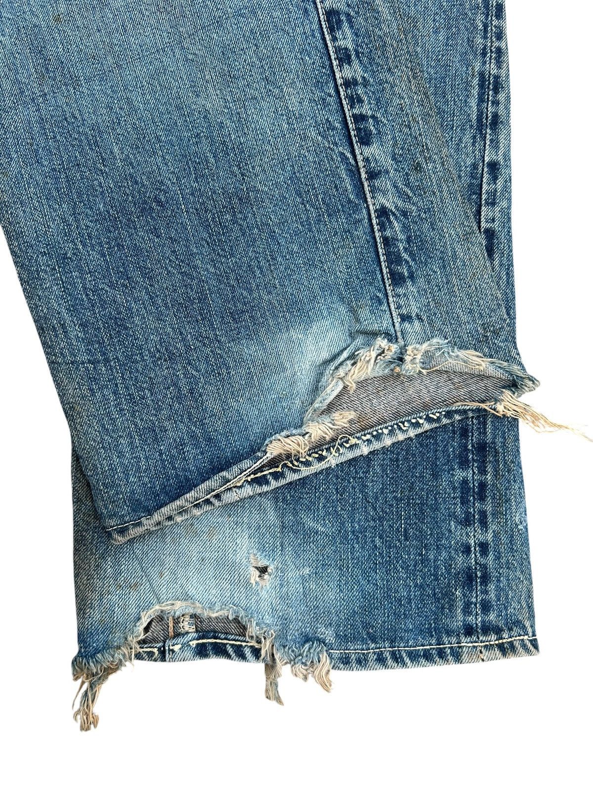 Kapital Thrashed Vintage Japanese Brand Pinball Selvedge Denim Jeans Size US 31 - 18 Thumbnail