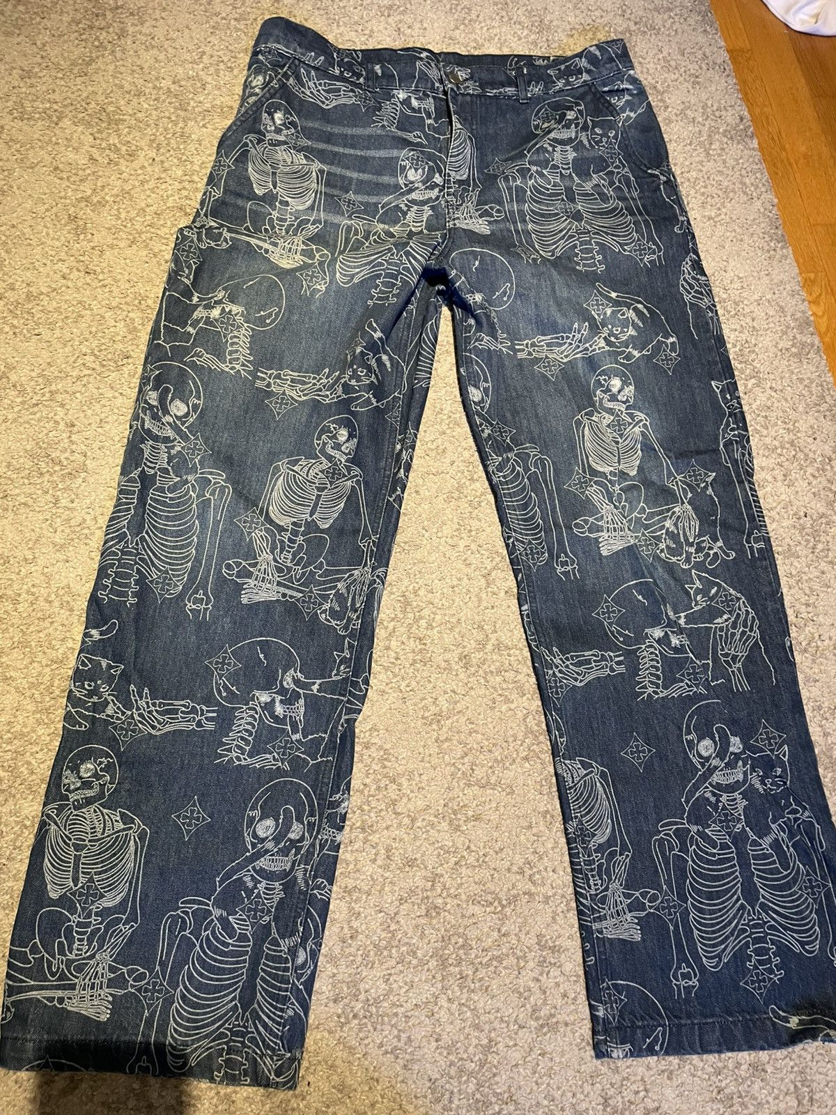 Derschutze ”Best Friends” denim pants Size US 36 / EU 52 - 1 Thumbnail