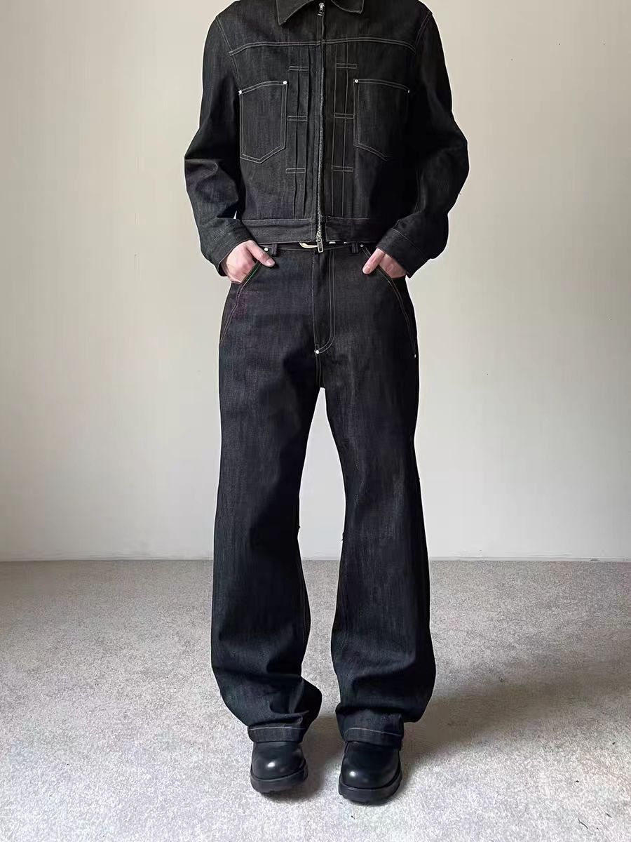 Jean Loose-fitting black jeans Size US 34 / EU 50 - 2 Thumbnail