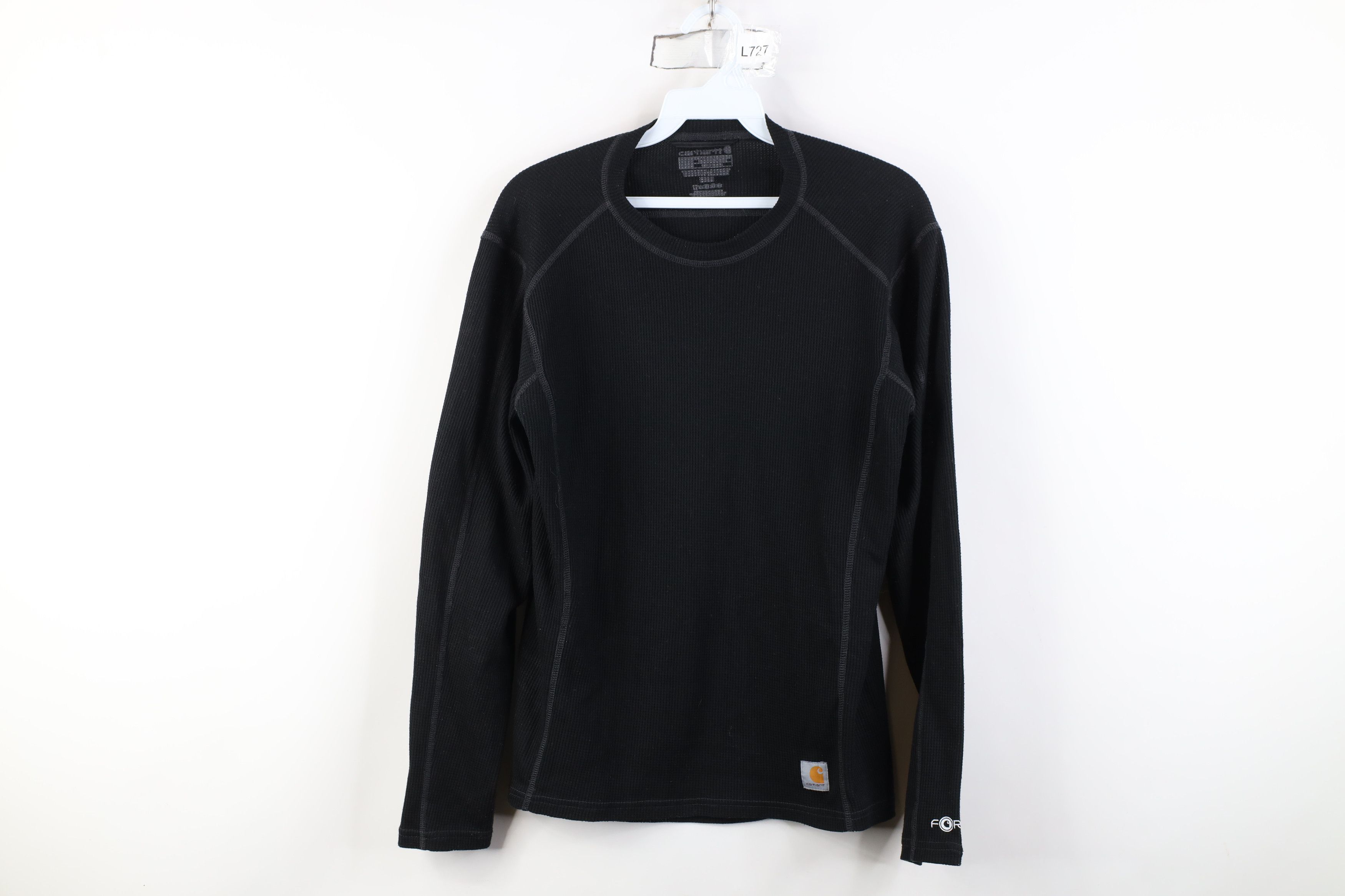 Carhartt Vintage Y2K Carhartt Thermal Waffle Knit Long Sleeve T-Shirt Size US M / EU 48-50 / 2 - 1 Thumbnail