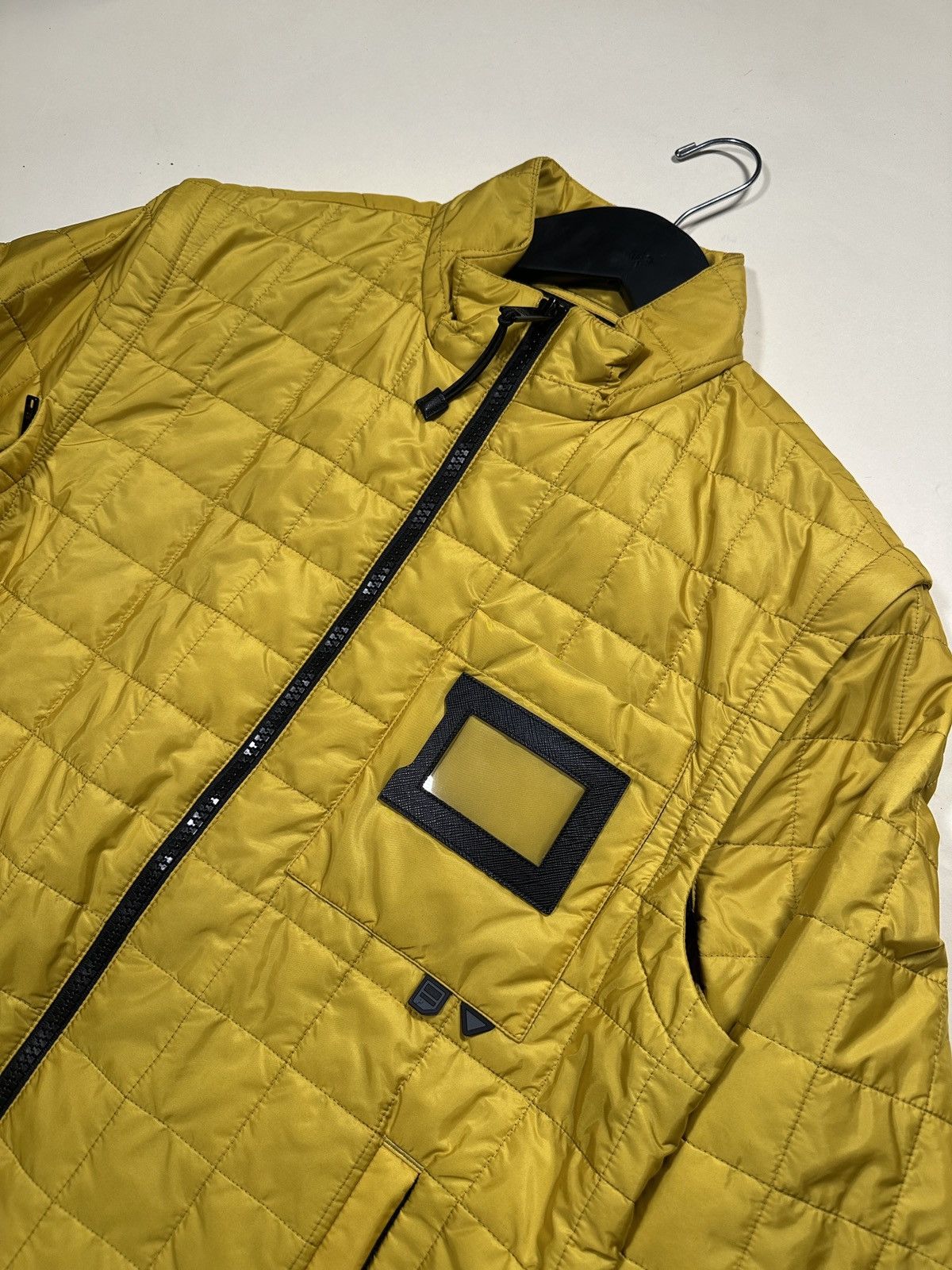 Prada Yellow Prada ID jacket convertible vest Size US M / EU 48-50 / 2 - 6 Thumbnail