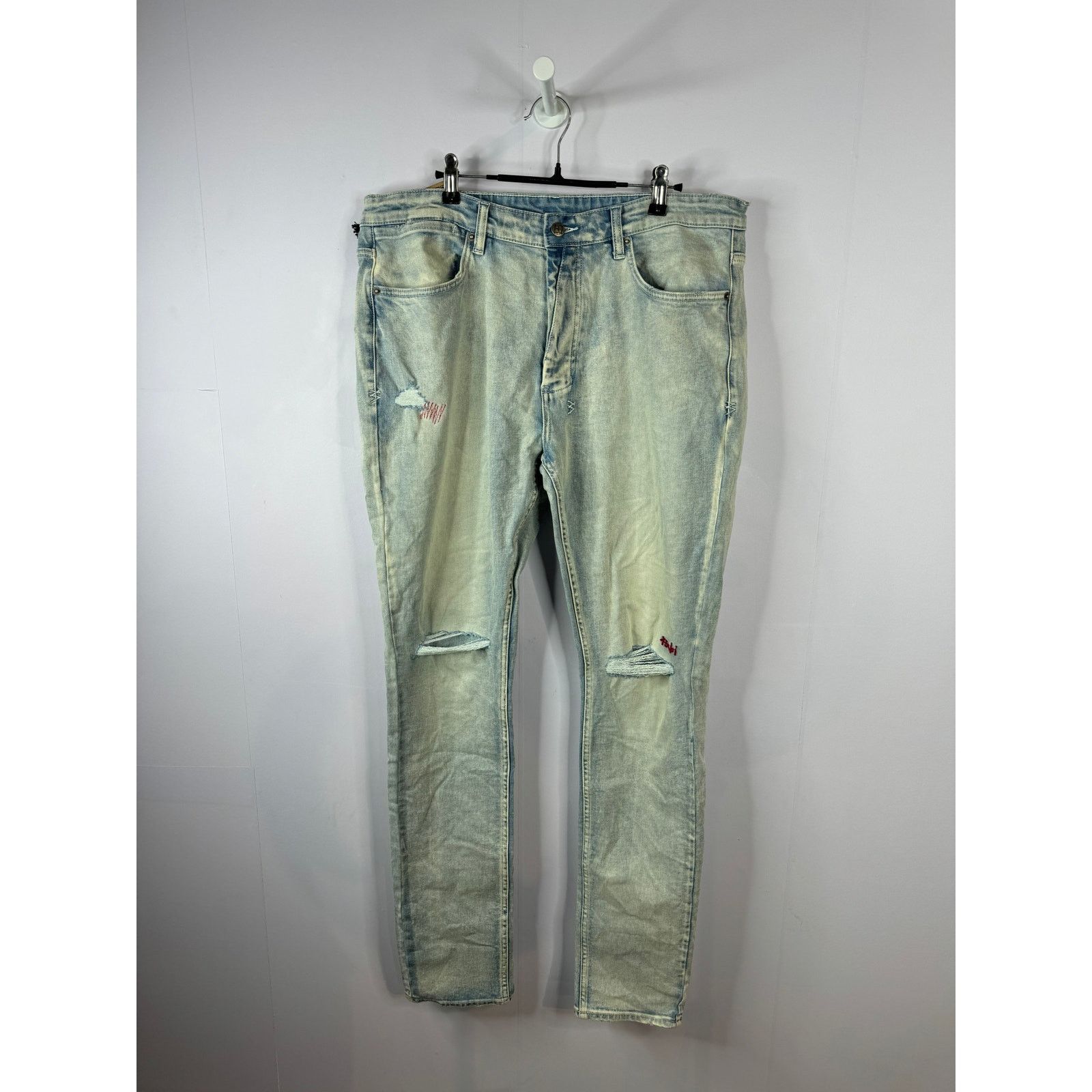 Ksubi Ksubi Jeans Vintage Wash Red Ripped New With Tags 38 Size US 38 / EU 54 - 1 Thumbnail
