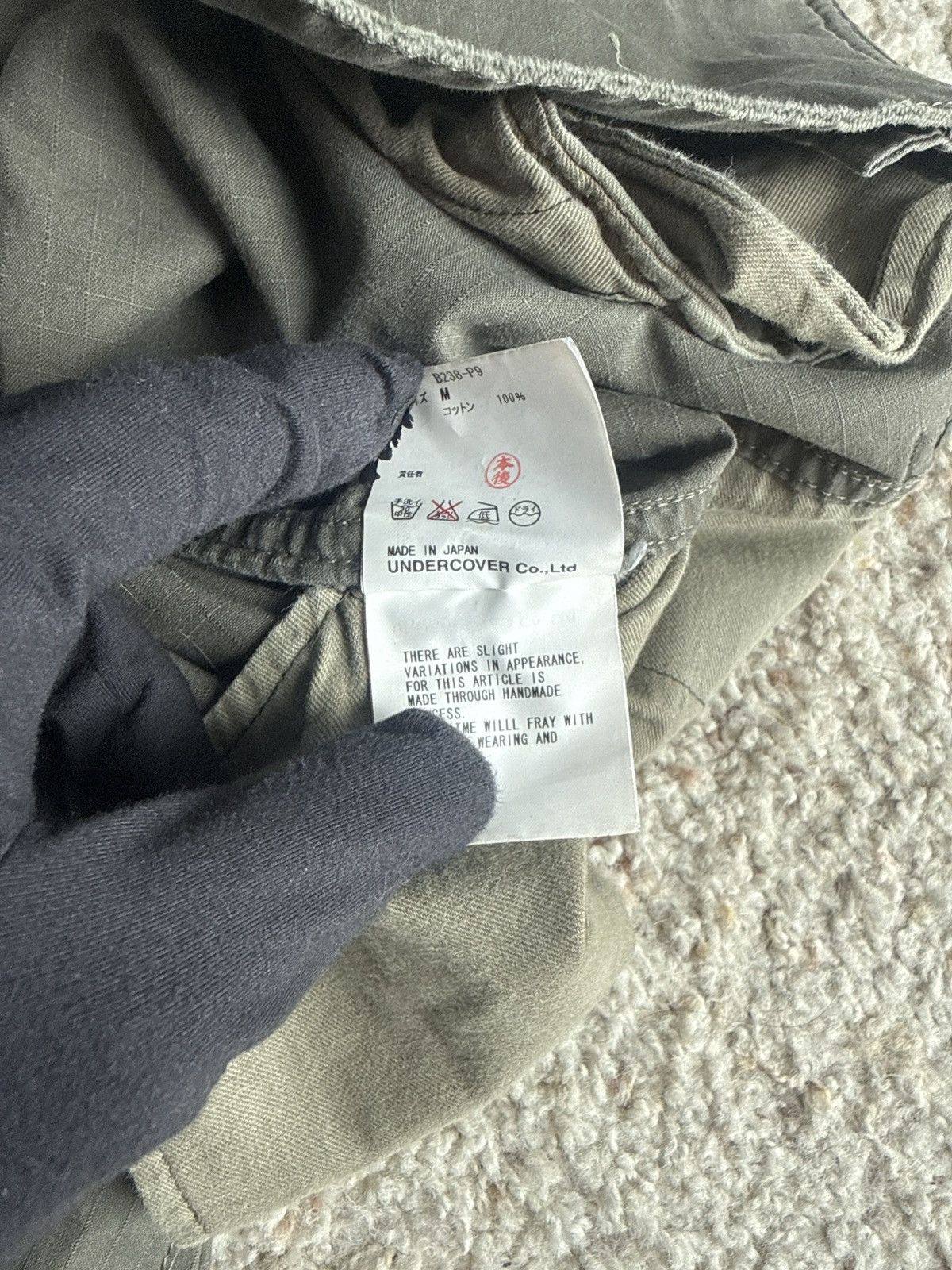Undercover AW03 - “Paper Doll” Cargo Pants Size US 30 / EU 46 - 6 Thumbnail