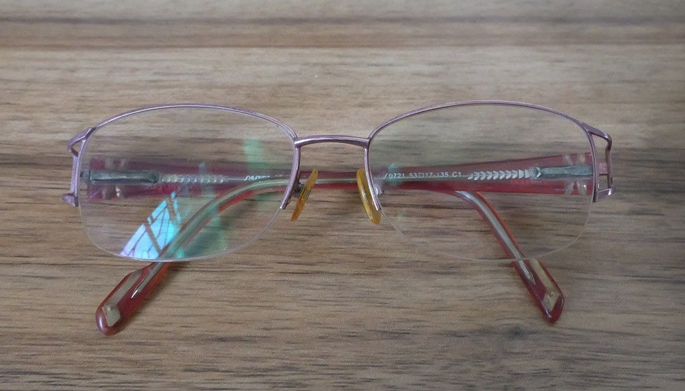 Japanese Brand Shiseido Half Rim Glasses Size ONE SIZE - 2 Thumbnail