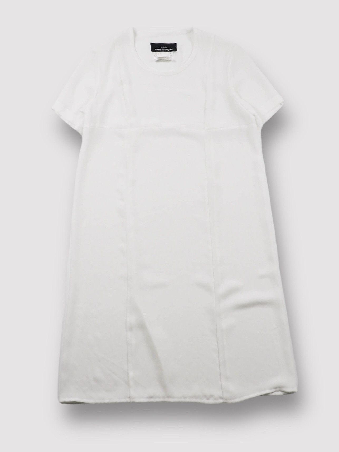 image of Comme Des Garcons Comma Des Garçons 1994 Tricot Dress in White, Women's (Size Medium)