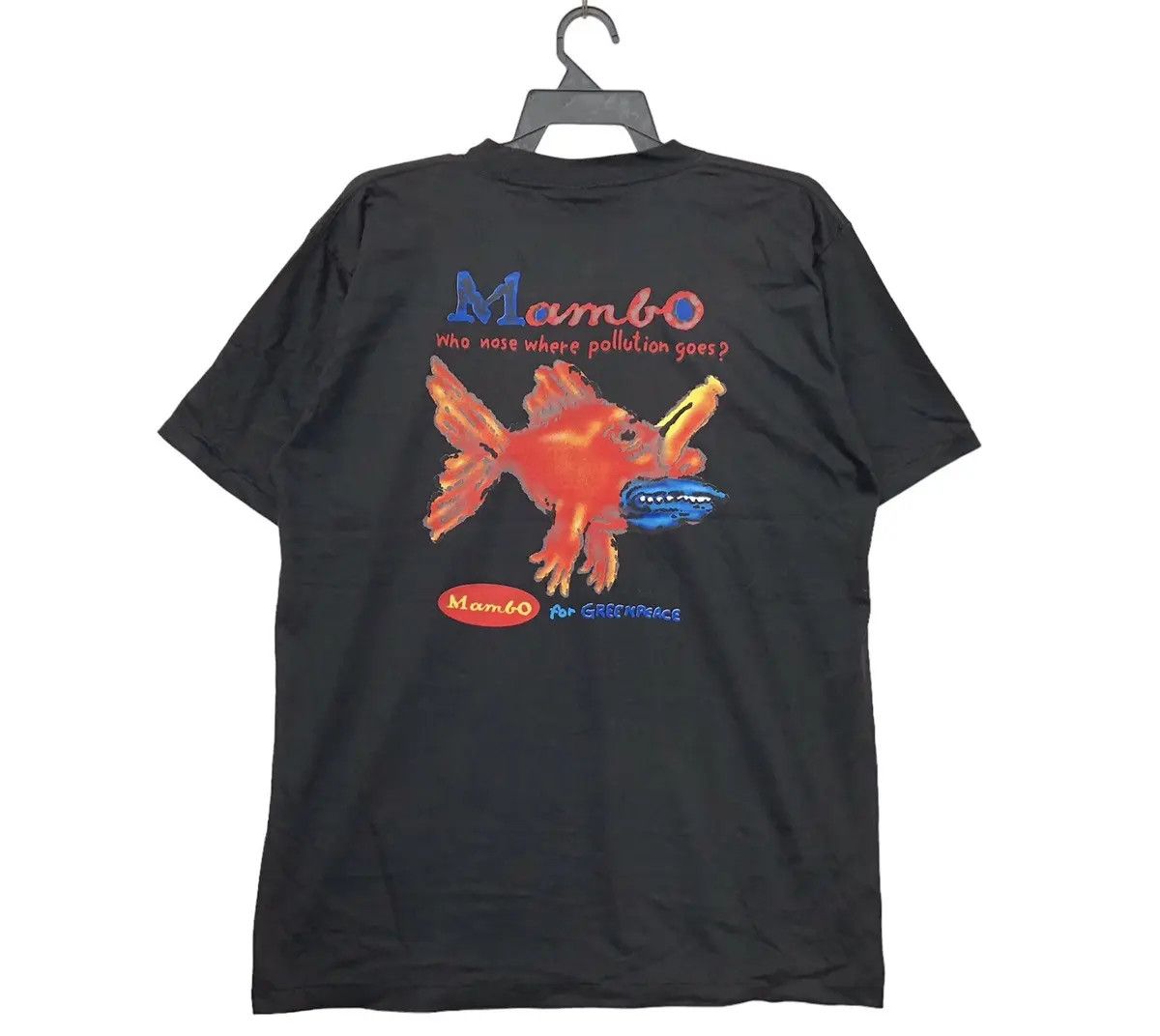 Mambo Never Worn/New!!! Vintage 90s Mambo Big Logo T-shirt | M | Size US M / EU 48-50 / 2 - 2 Thumbnail