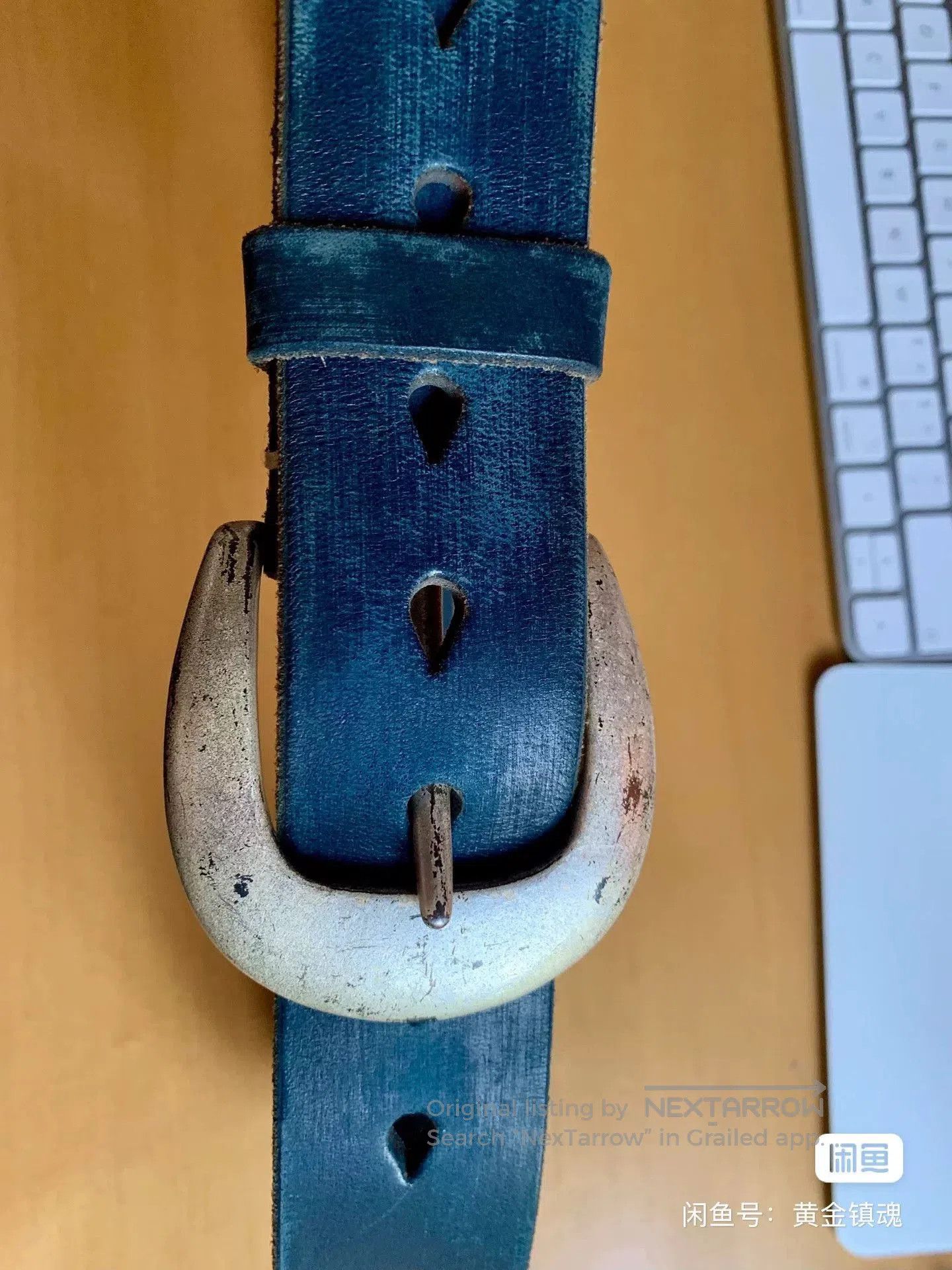 Other FULL COUNT 6210 Wild Leather Belt. Size ONE SIZE - 2 Thumbnail