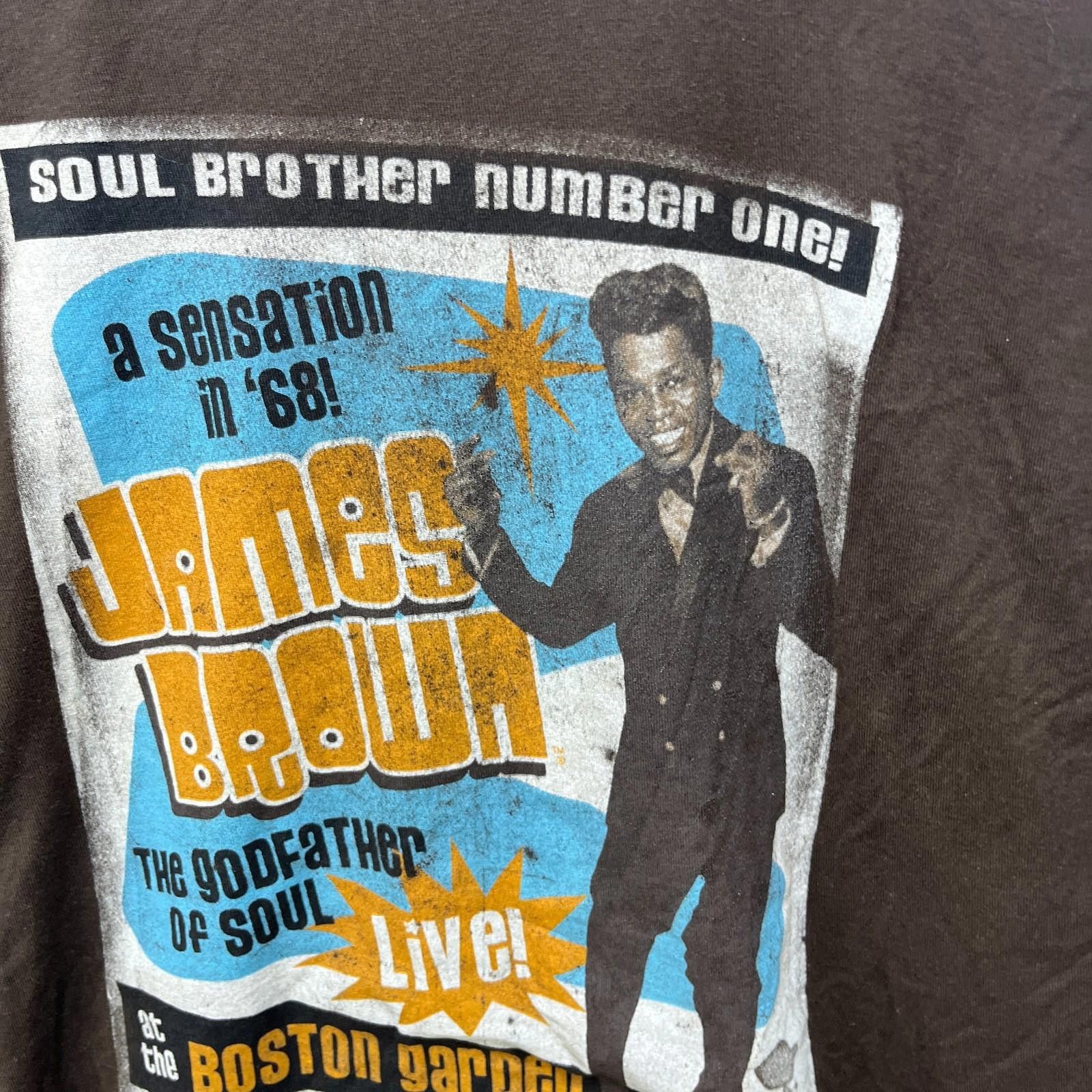 Liquid Blue Vintage James Brown Liquid Blue Graphic T Shirt XL Size US XL / EU 56 / 4 - 3 Thumbnail