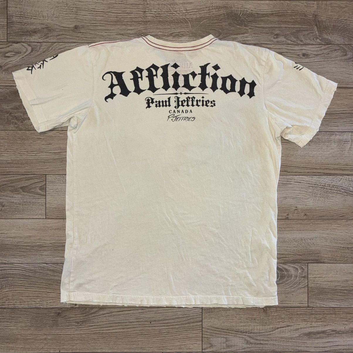 Affliction Affliction white skull tee Size US XL / EU 56 / 4 - 5 Thumbnail