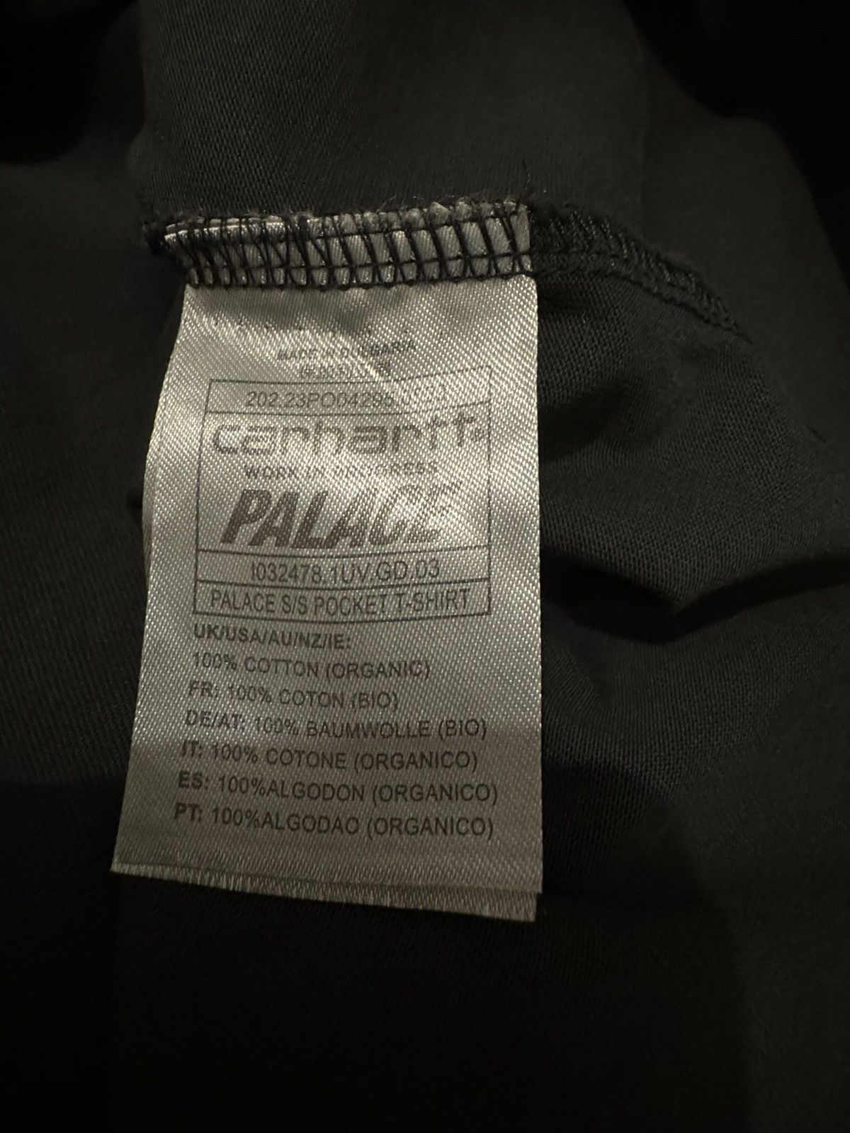 Carhartt × Palace Palace x Carhartt WIP S/S Pocket T-Shirt Size US M / EU 48-50 / 2 - 7 Thumbnail