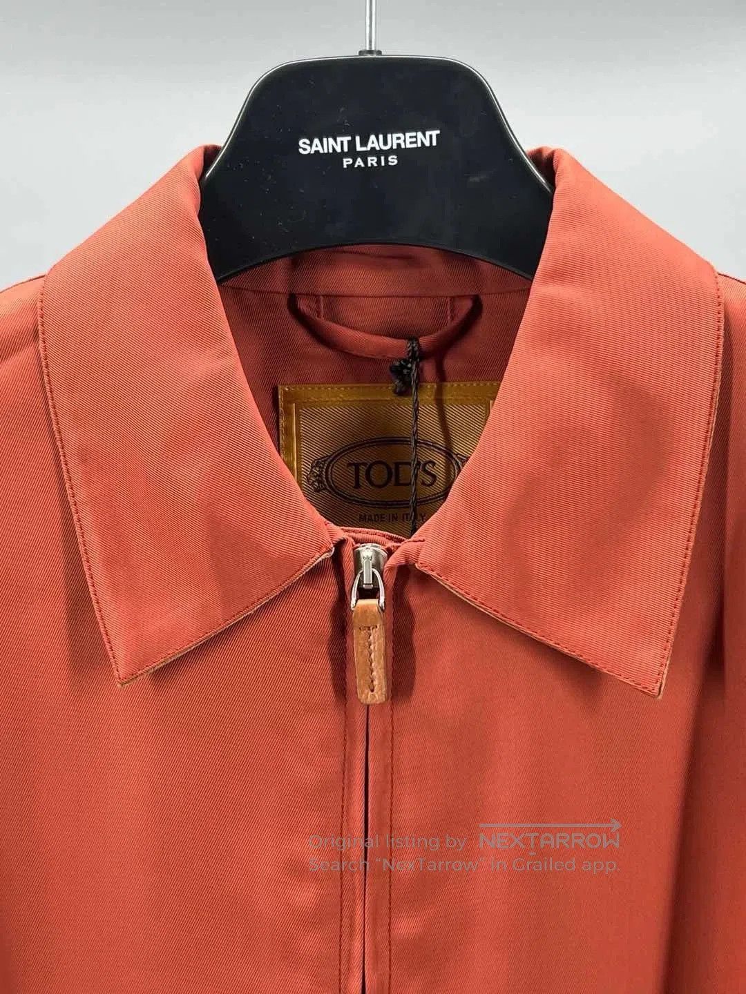 Emporio Armani mens stylish red casual jacket by tod's. Size US S / EU 44-46 / 1 - 2 Thumbnail