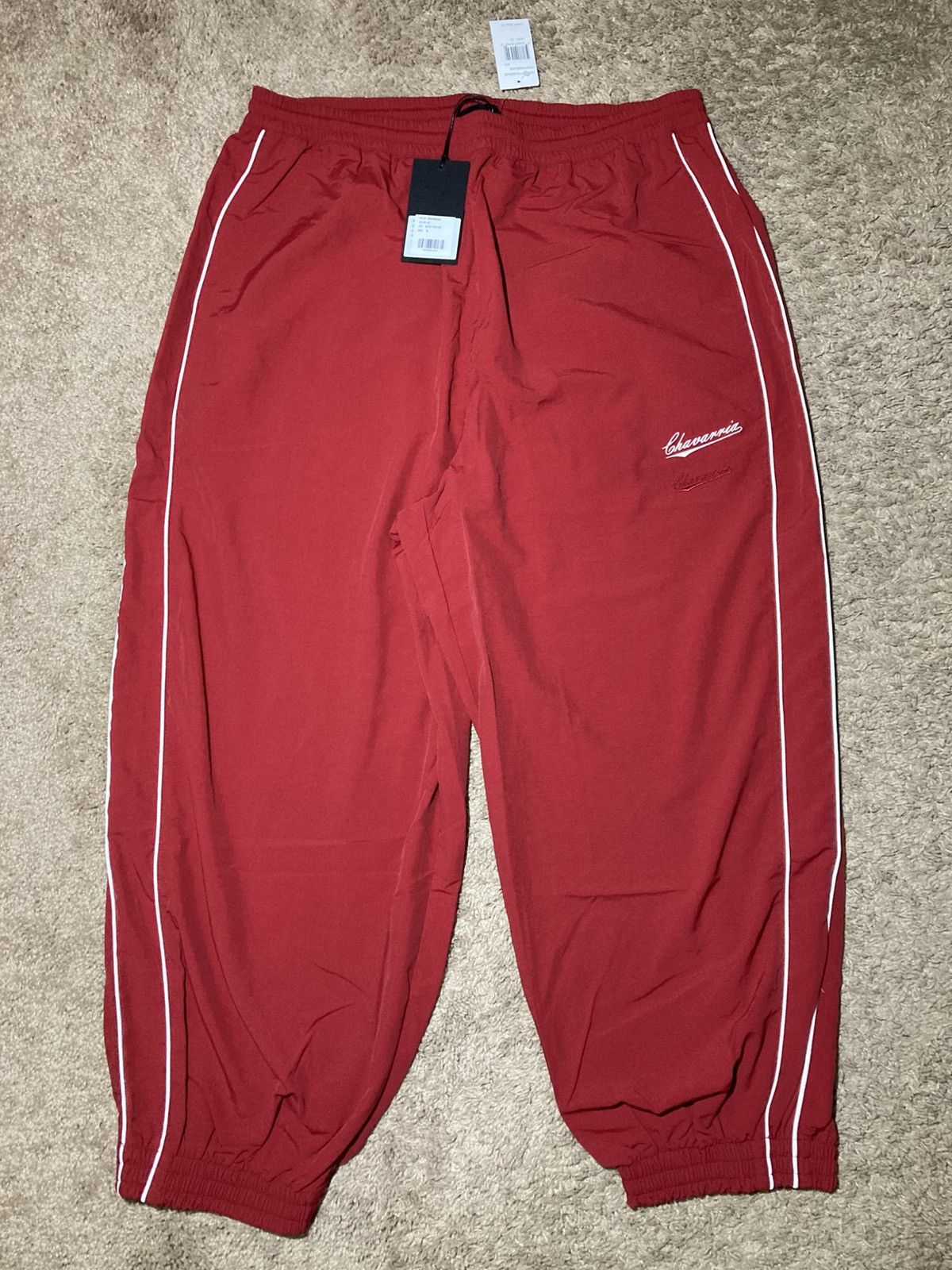 Willy Chavarria New AW25 Willy Chavarria Bad Boy Track Pants 90s Pepper Size US 36 / EU 52 - 2 Thumbnail