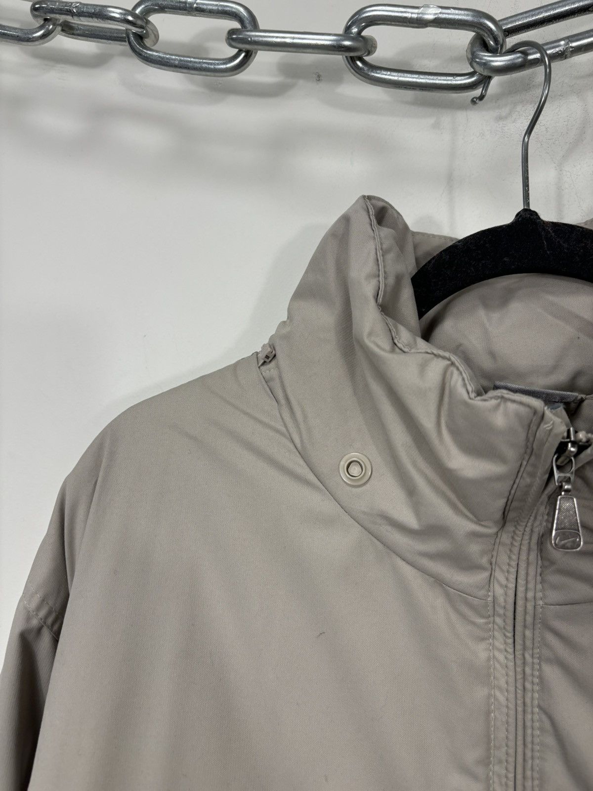 Nike Vintage Nike Y2K Swoosh Hype Retro Down Puffer Jacket Size US XXL / EU 58 / 5 - 5 Thumbnail