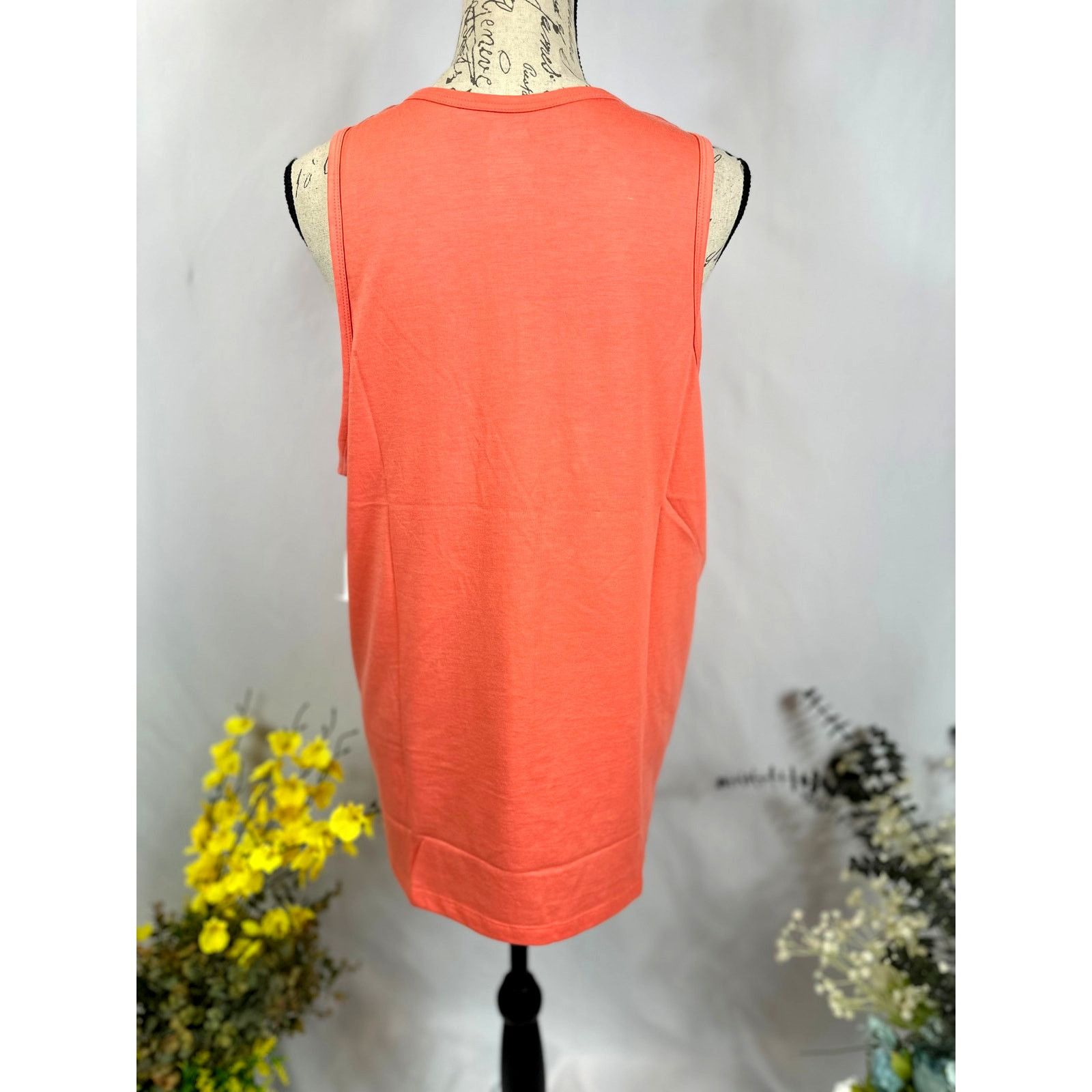 Other Abound Nordstrom Long Drop Arm Hole Tank Coral Fusion M Size M / US 6-8 / IT 42-44 - 5 Thumbnail