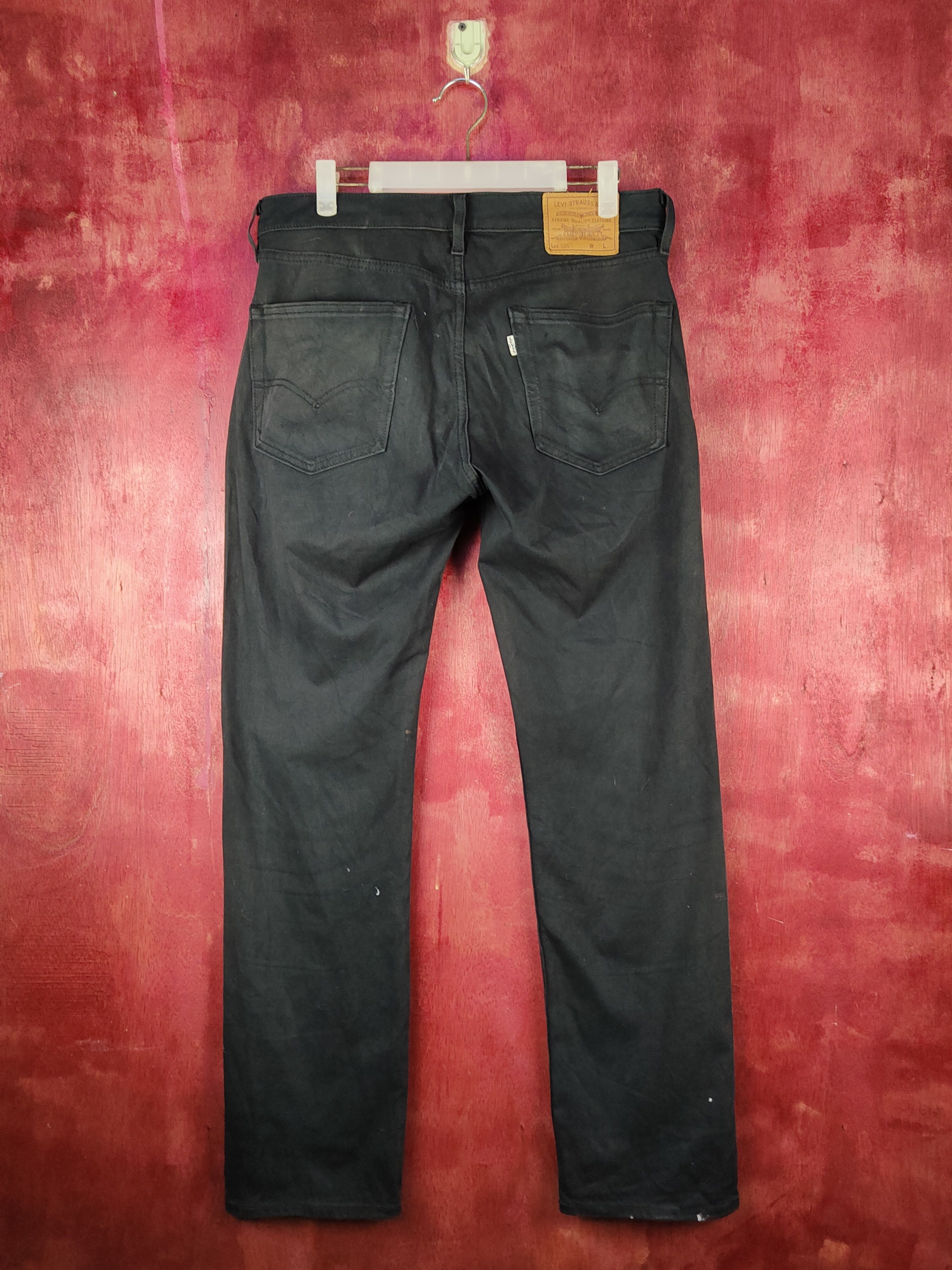 Levi's Levi's big E Black denim jeans Casual Pants #S1567 Size US 32 / EU 48 - 8 Thumbnail