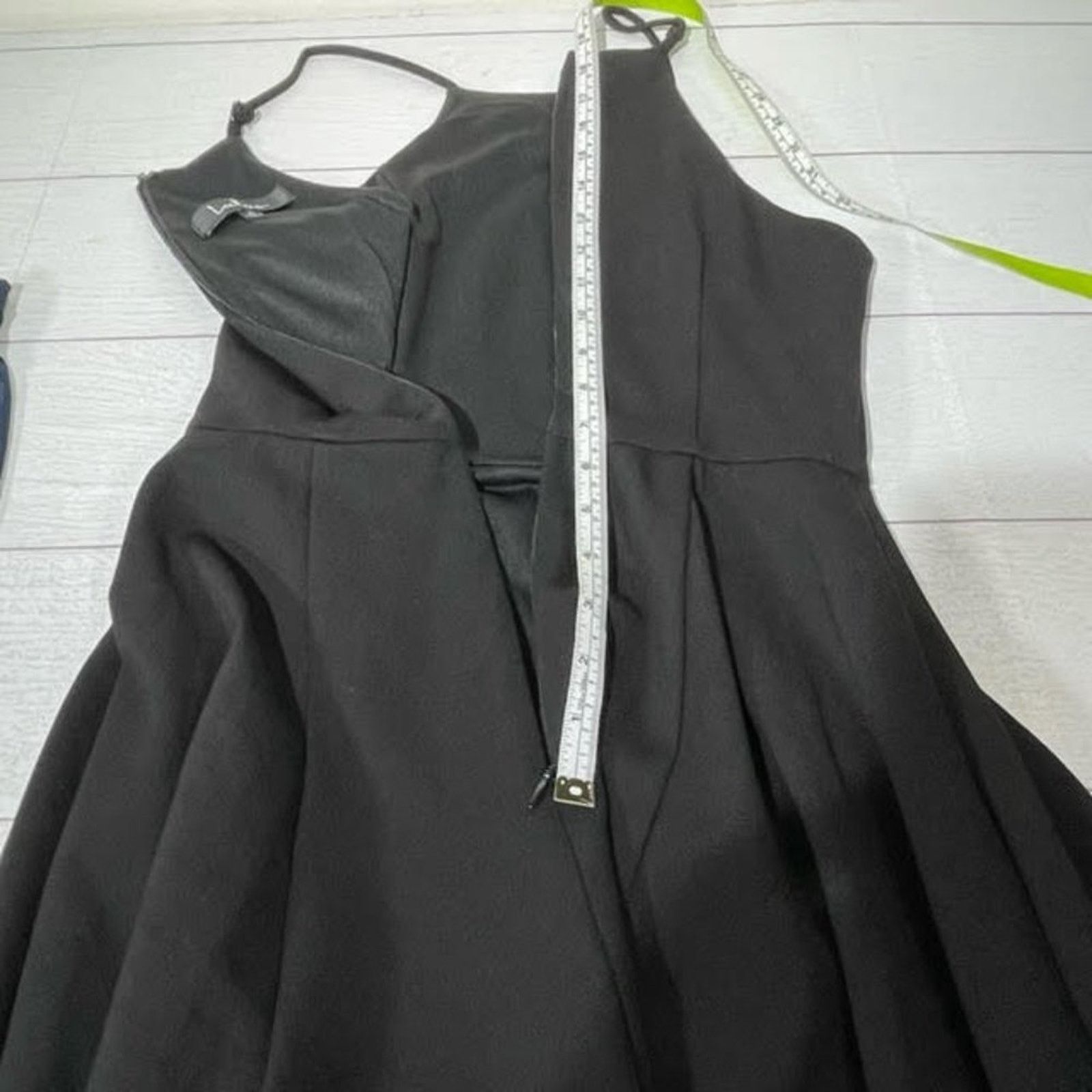 Other Lulu’s Black Halter A-Line Swing Dress Small Size S / US 4 / IT 40 - 9 Thumbnail