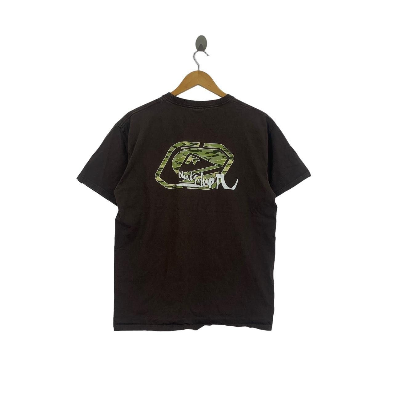 Quiksilver Vintage QUIKSILVER SURF HAWAII Camo Logo Tee Shirt Top Size US L / EU 52-54 / 3 - 1 Thumbnail