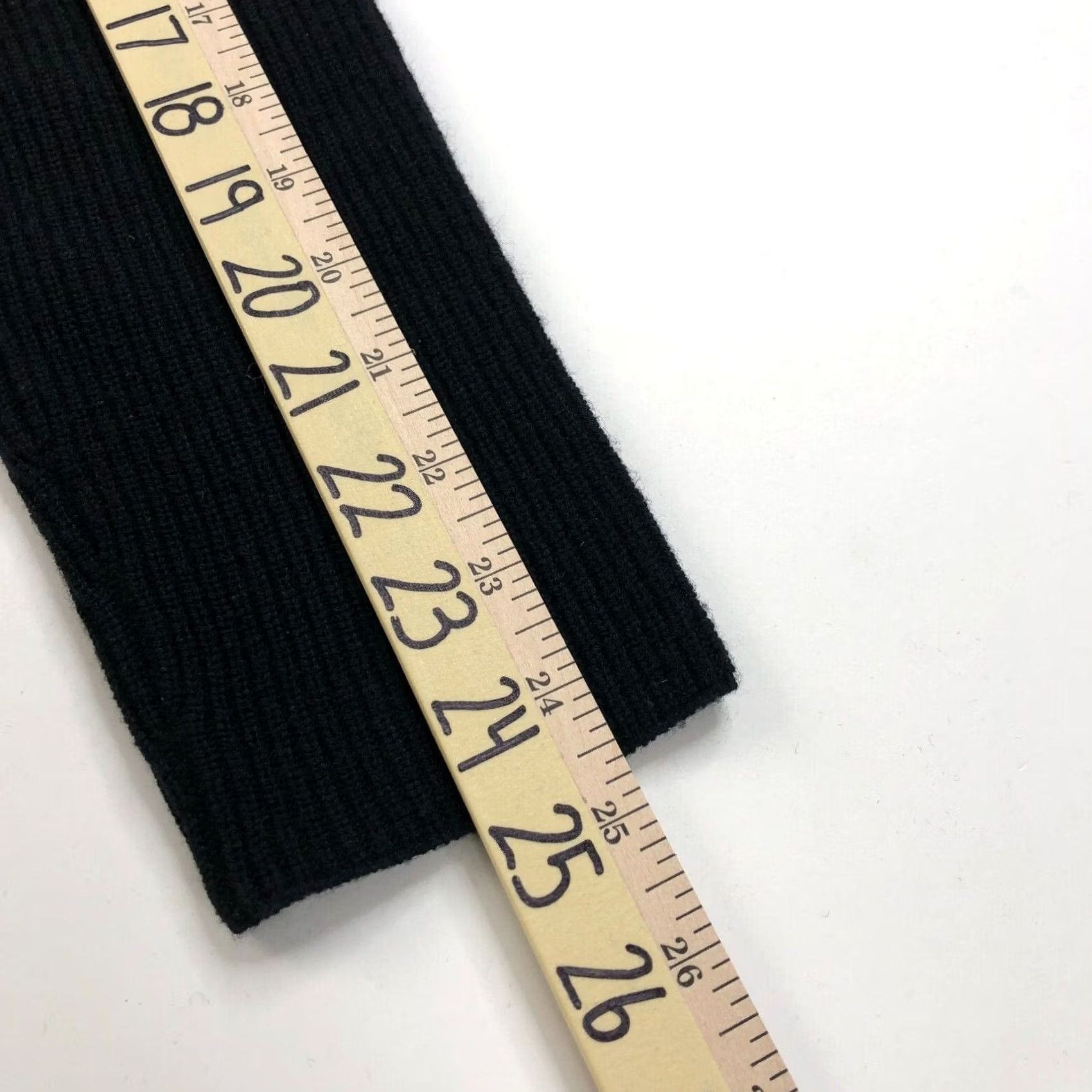 Vince Vince XS Wool Cashmere Women's Side Zip Turtleneck Pullover Sweater Black Size XS / US 0-2 / IT 36-38 - 7 Thumbnail