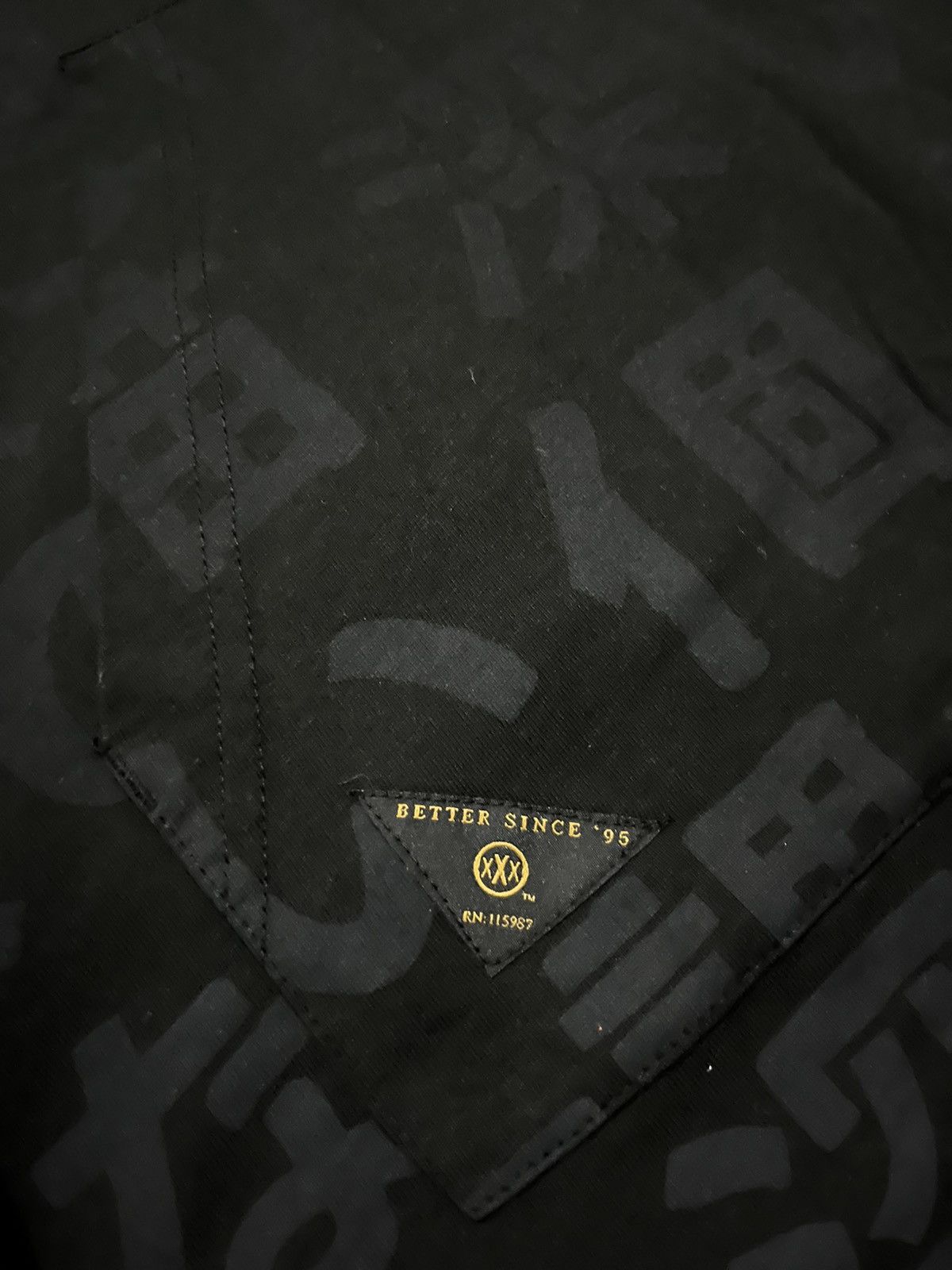 10 Deep 10Deep Kanji Hooded Tee Size US XL / EU 56 / 4 - 2 Thumbnail