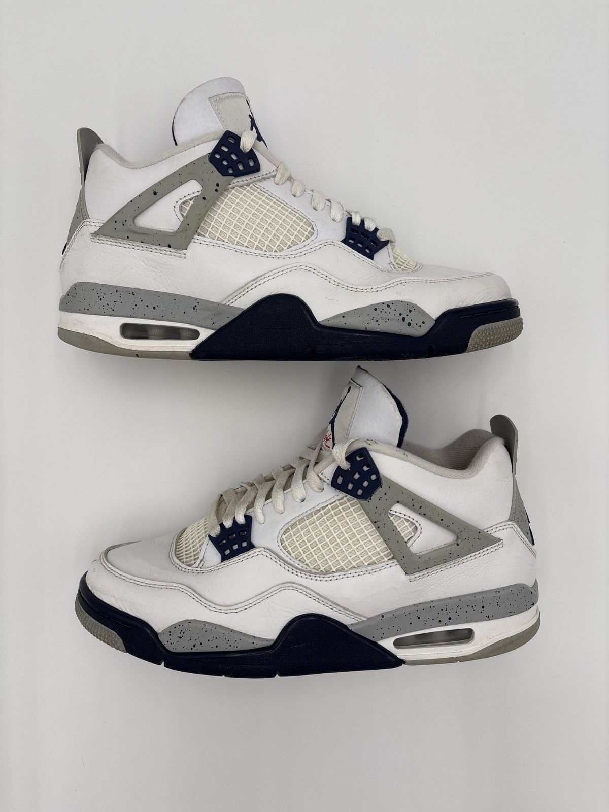 Nike Jordan 4 Retro Midnight Navy - Size 10 - Great Condition Size US 10 / EU 43 - 2 Thumbnail