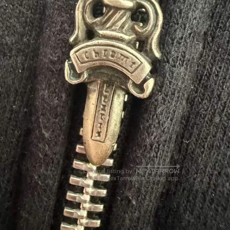 Chrome Hearts CHROME HEARTS Size M Black swearing letter zipper coat Size US M / EU 48-50 / 2 - 3 Thumbnail