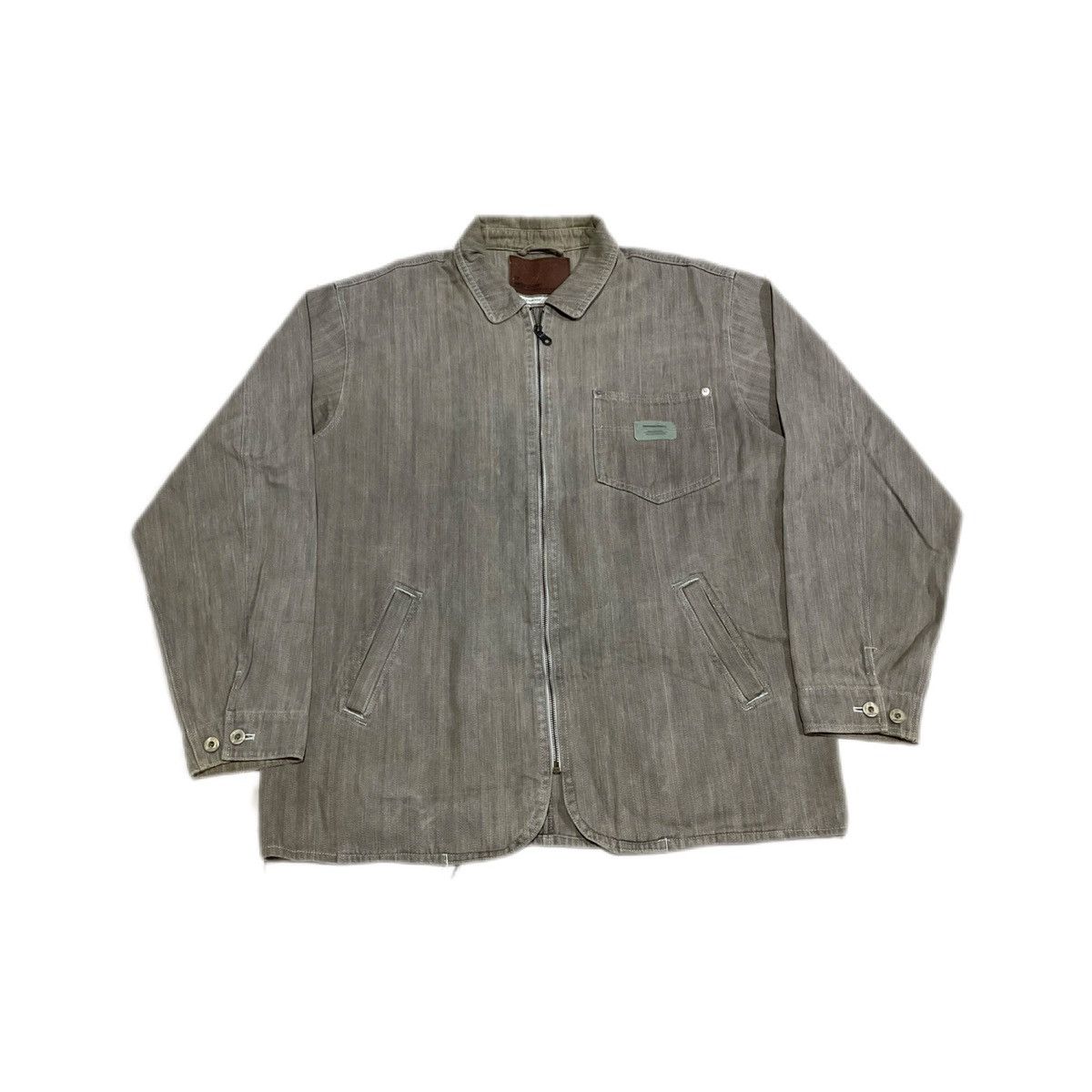 Hysteric Glamour × If Six Was Nine × Japanese Brand 🔥Y2K Vintage Manifest Denim Chore Jacket MFSTGELW Size US L / EU 52-54 / 3 - 2 Thumbnail