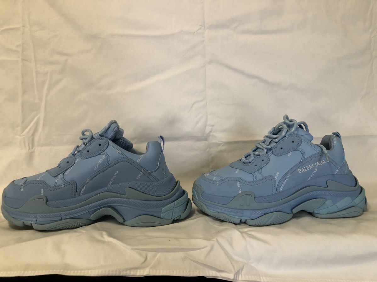 Balenciaga Triple S Sneakers in Light Blue Size US 7 / IT 37 - 2 Thumbnail