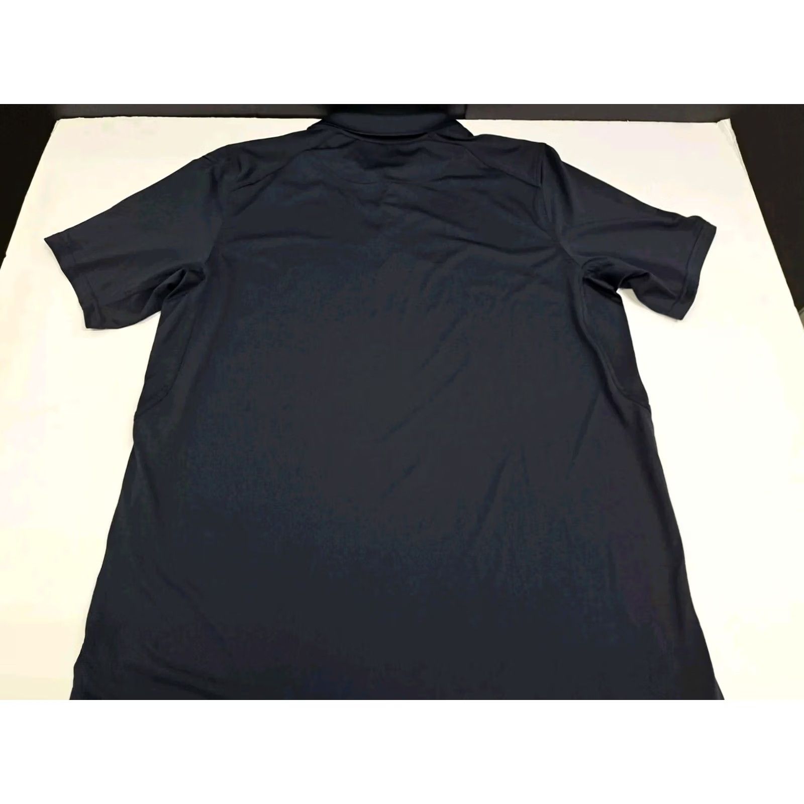 Vintage 5.11 Tactical Series Polo Mens Large Dark Blue Solid Short Sleeve Button Collared Logo Embroidered Outdoor Workwear Casual/Activewear Polo Mens L Blue Size US L / EU 52-54 / 3 - 8 Thumbnail