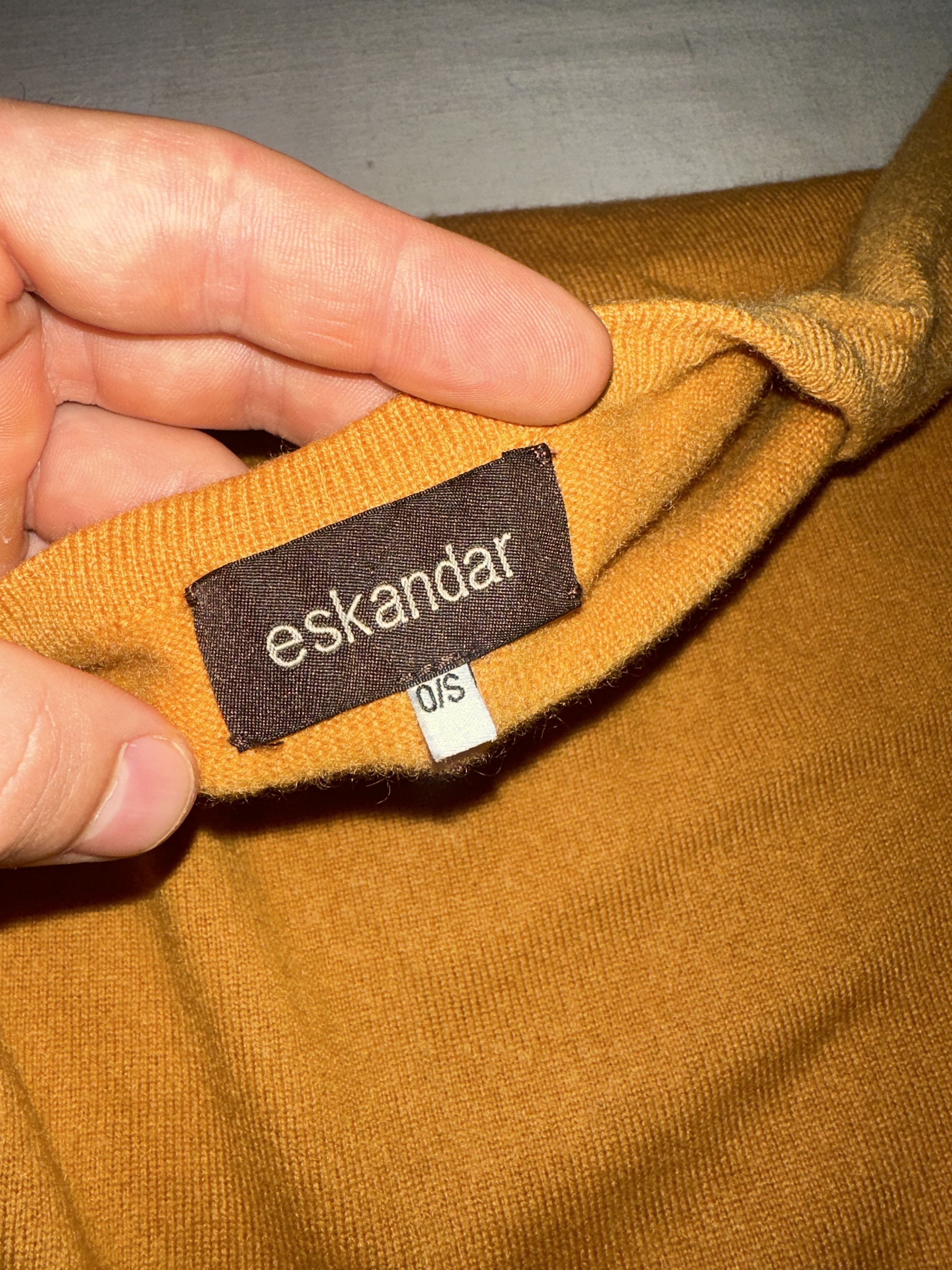 eskandar Eskandar O/S Pure Cashmere Knit Oversize Pullover One Size Size ONE SIZE - 14 Thumbnail