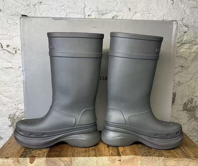 Balenciaga o1in1g0224 Boots in Grey Size US 9 / EU 42 - 2 Thumbnail