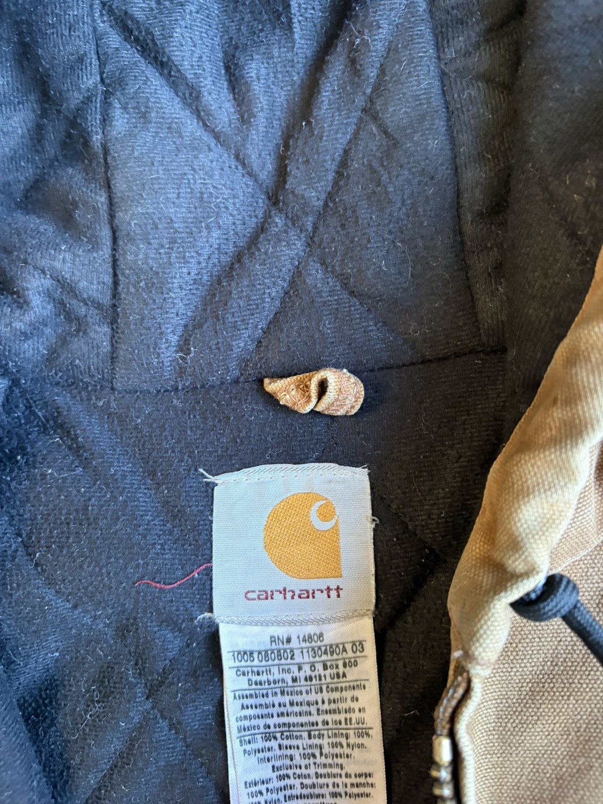 Carhartt Vintage Carhartt Active jacket j130 2005 workwear usa rare Size US XL / EU 56 / 4 - 11 Thumbnail
