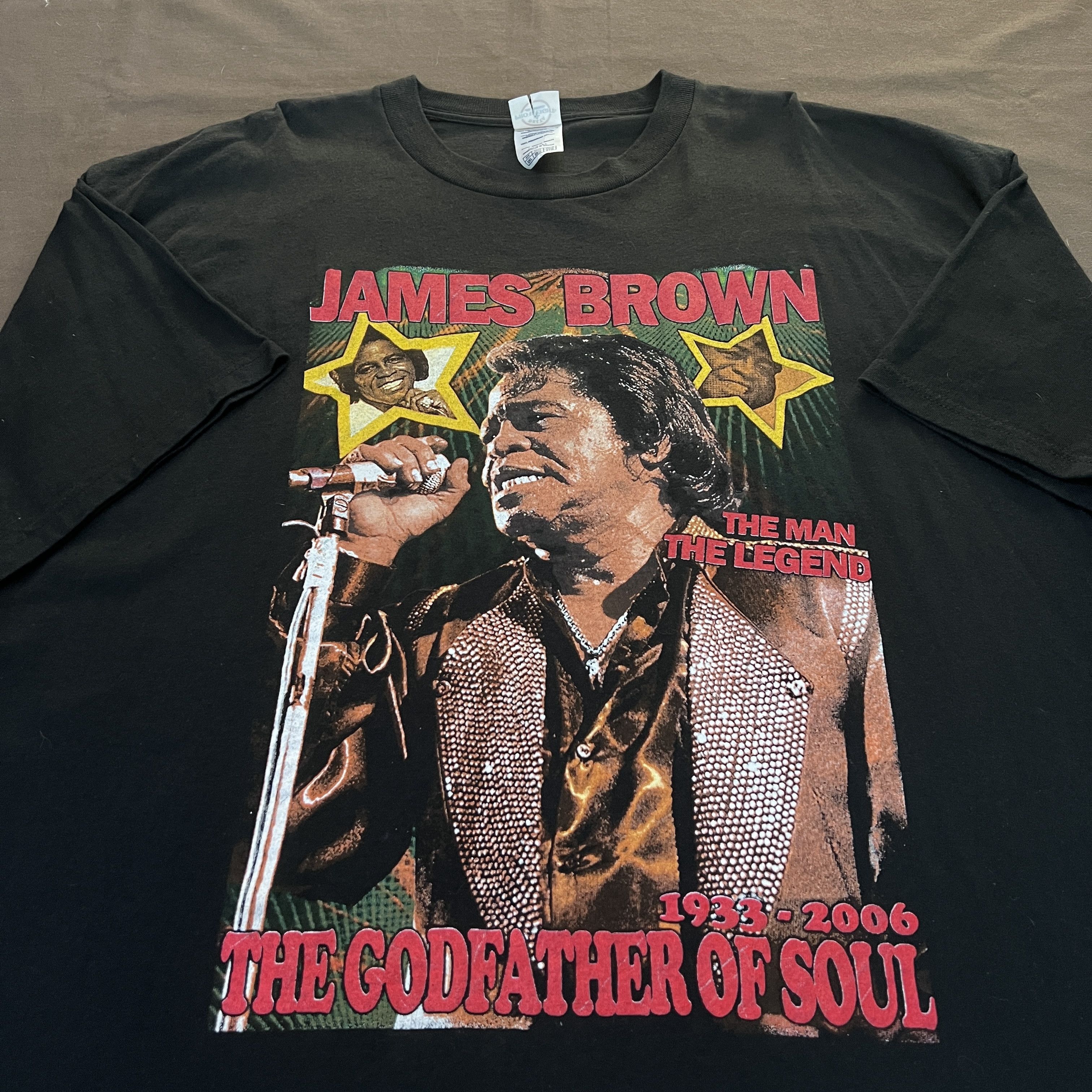 Band Tees × Rap Tees × Vintage Vintage Y2K James Brown The Godfather of Soul Promo Tee 2XL Size US XXL / EU 58 / 5 - 4 Thumbnail